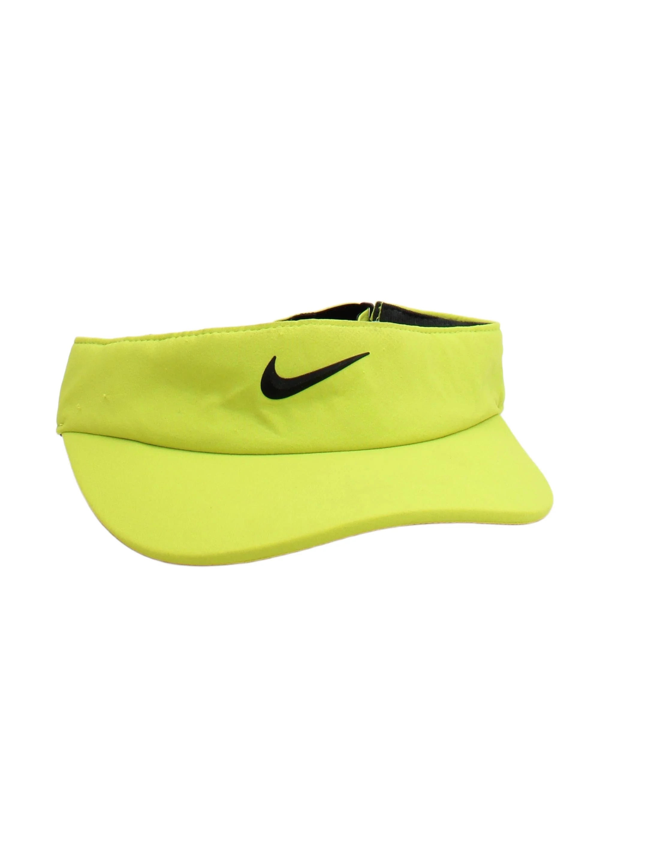 Nike Men's Hat M Yellow Polyester with Spandex Baseball Cap