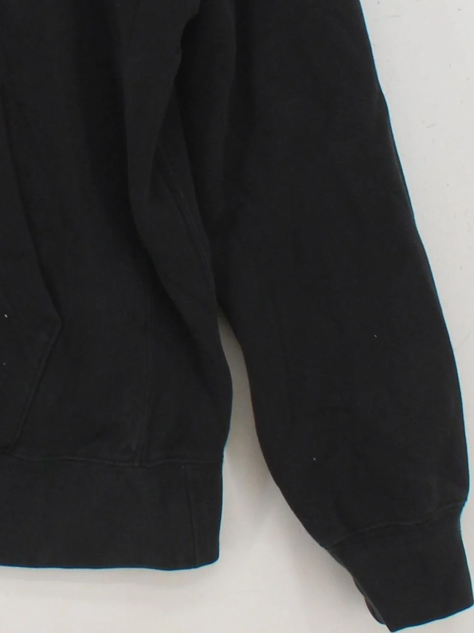 Nike Men's Hoodie L Black Cotton with Polyester Pullover - Image 4