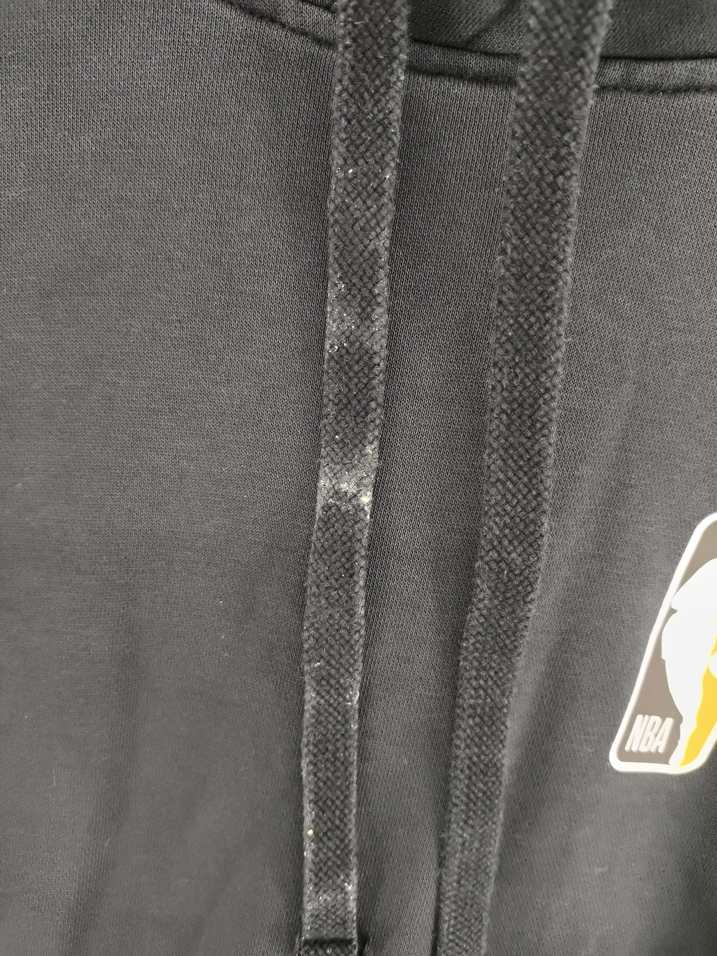 Nike Men's Hoodie S Black Graphic Cotton with Polyester Pullover - Image 5