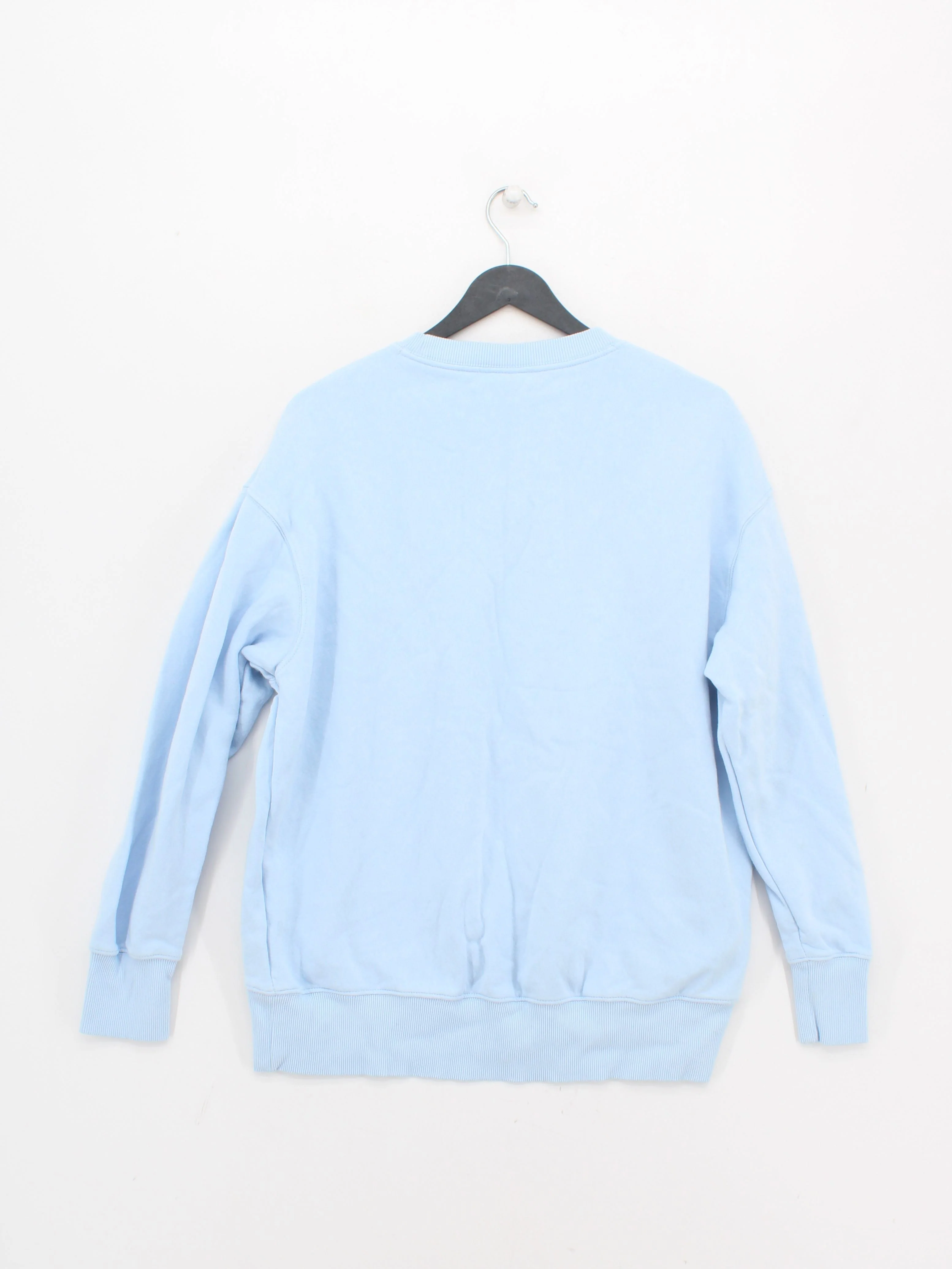 Nike Men's Hoodie S Blue Cotton with Polyester Pullover - Image 2
