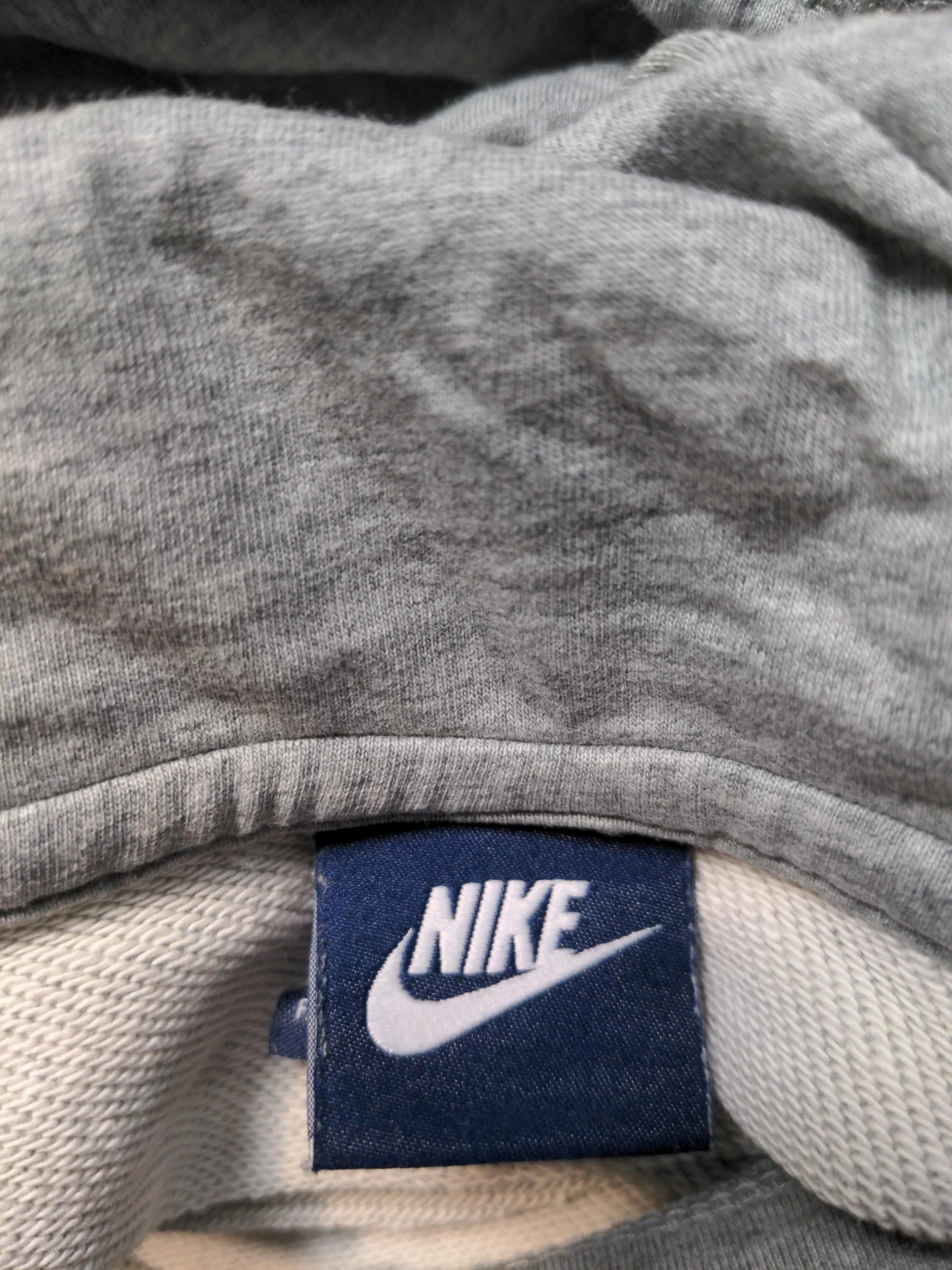 Nike Men's Hoodie S Grey Graphic 100% Cotton Pullover - Image 5