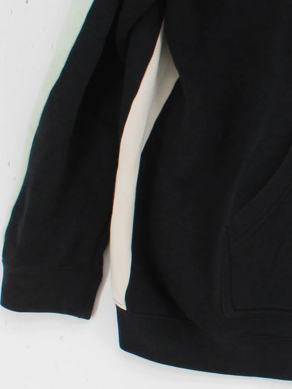 Nike Men's Hoodie XL Black Graphic Cotton with Polyester, Viscose Pullover - Image 4