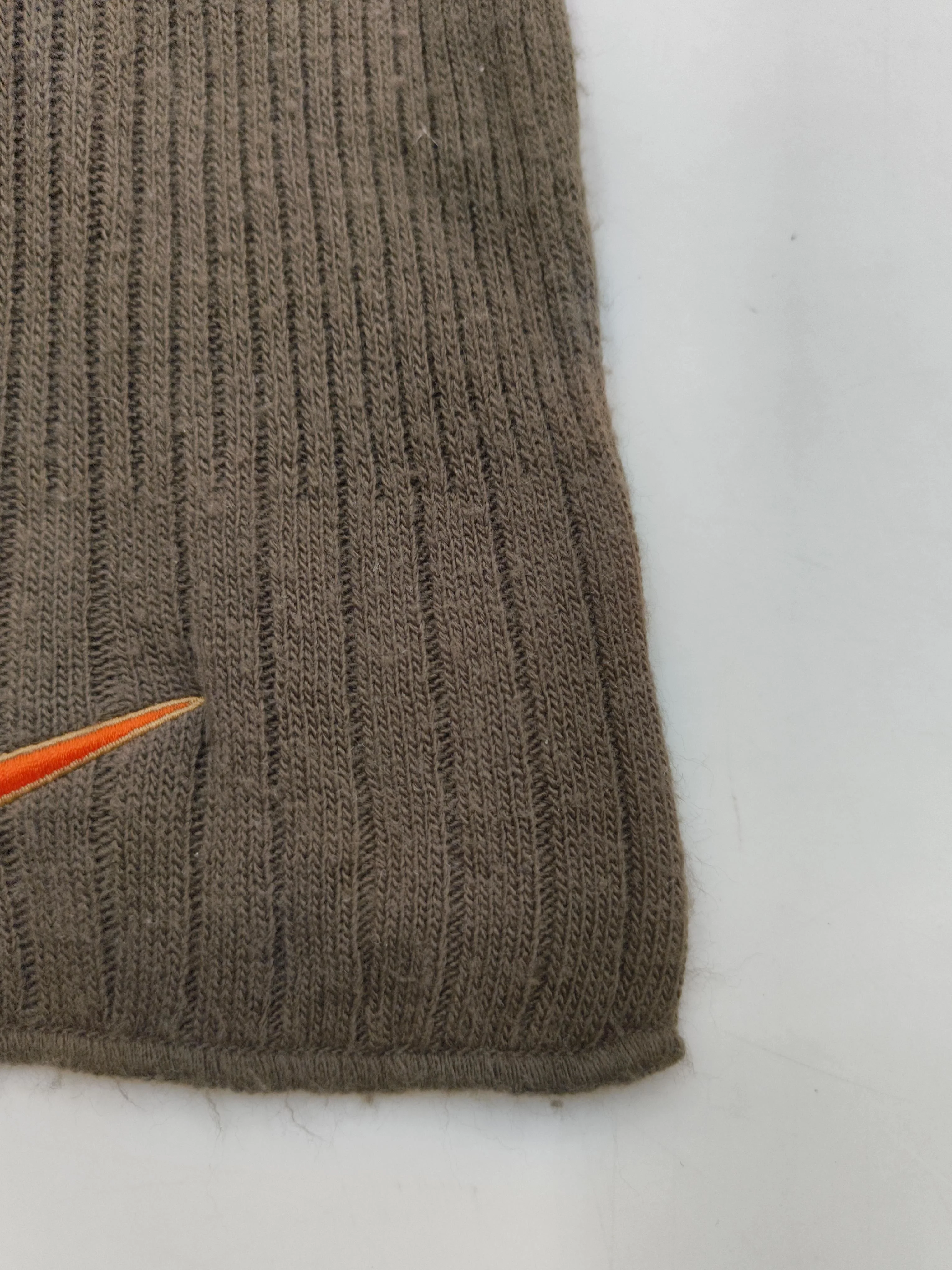 Nike Men's Scarf Brown 100% Wool Scarf - Image 3