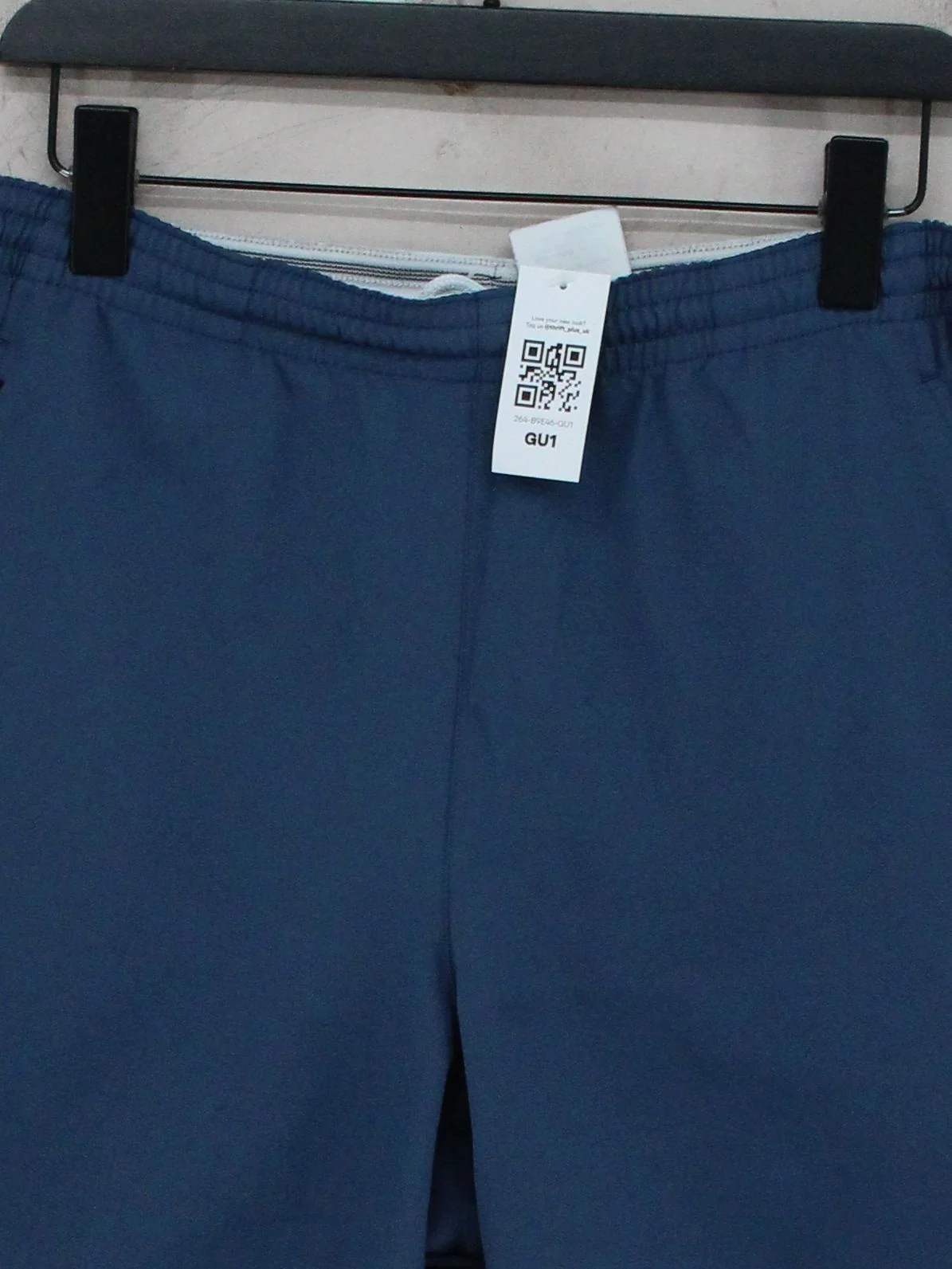 Nike Men's Shorts L Blue 100% Polyester Sweat - Image 3