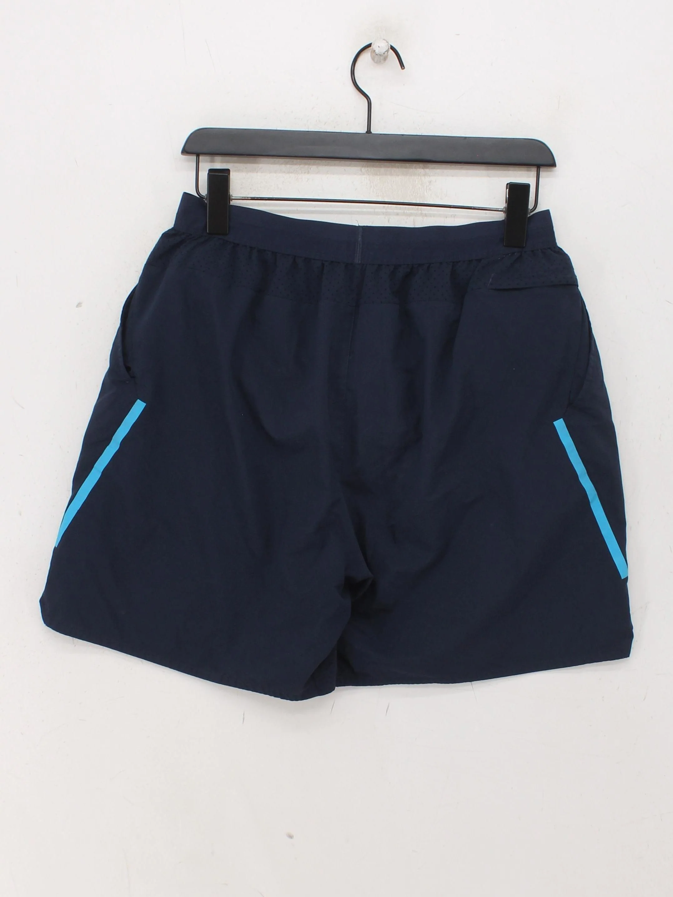 Nike Men's Shorts L Blue Polyester with Elastane Sweat - Image 2