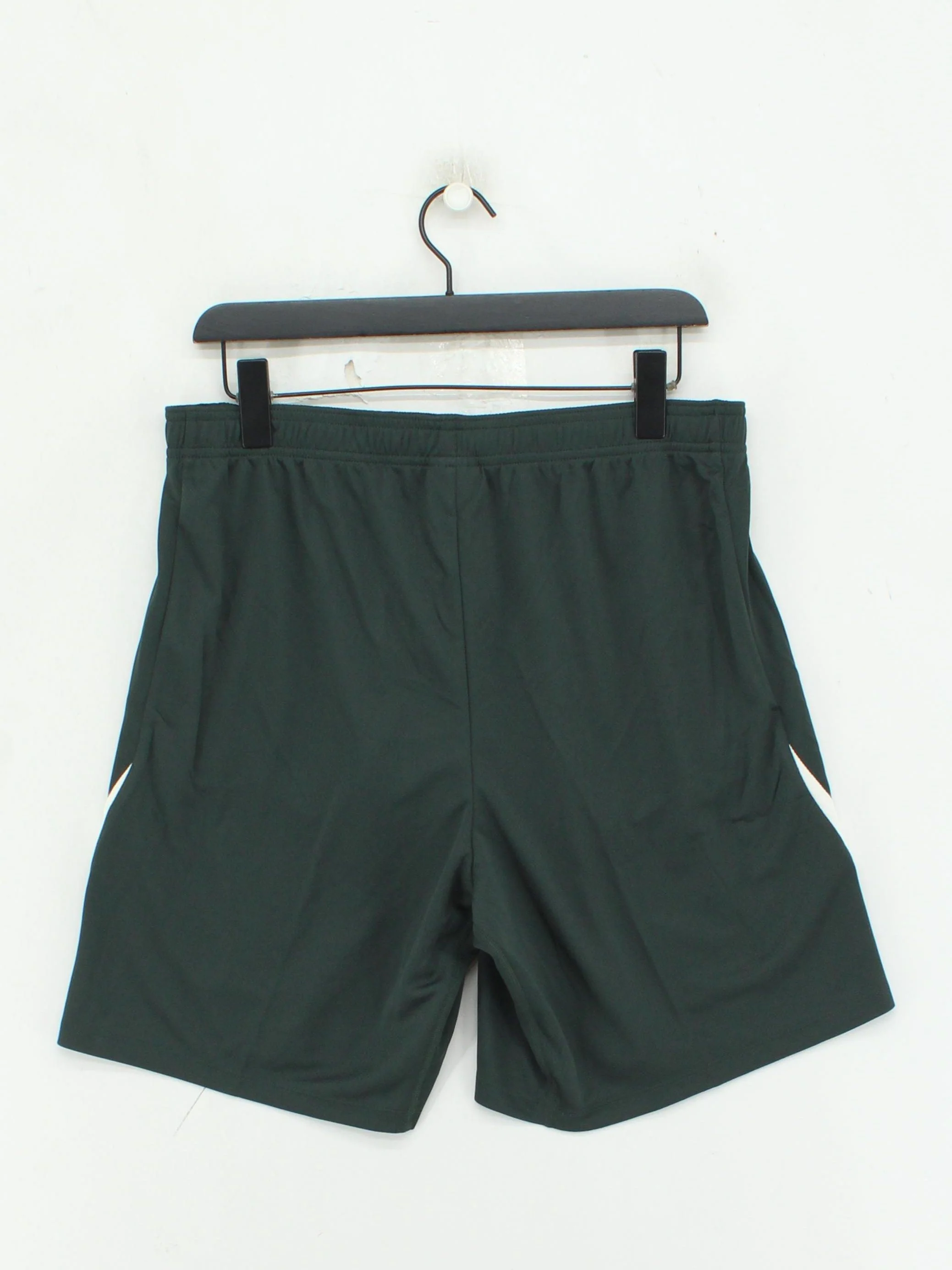 Nike Men's Shorts L Green 100% Polyester Sweat - Image 2