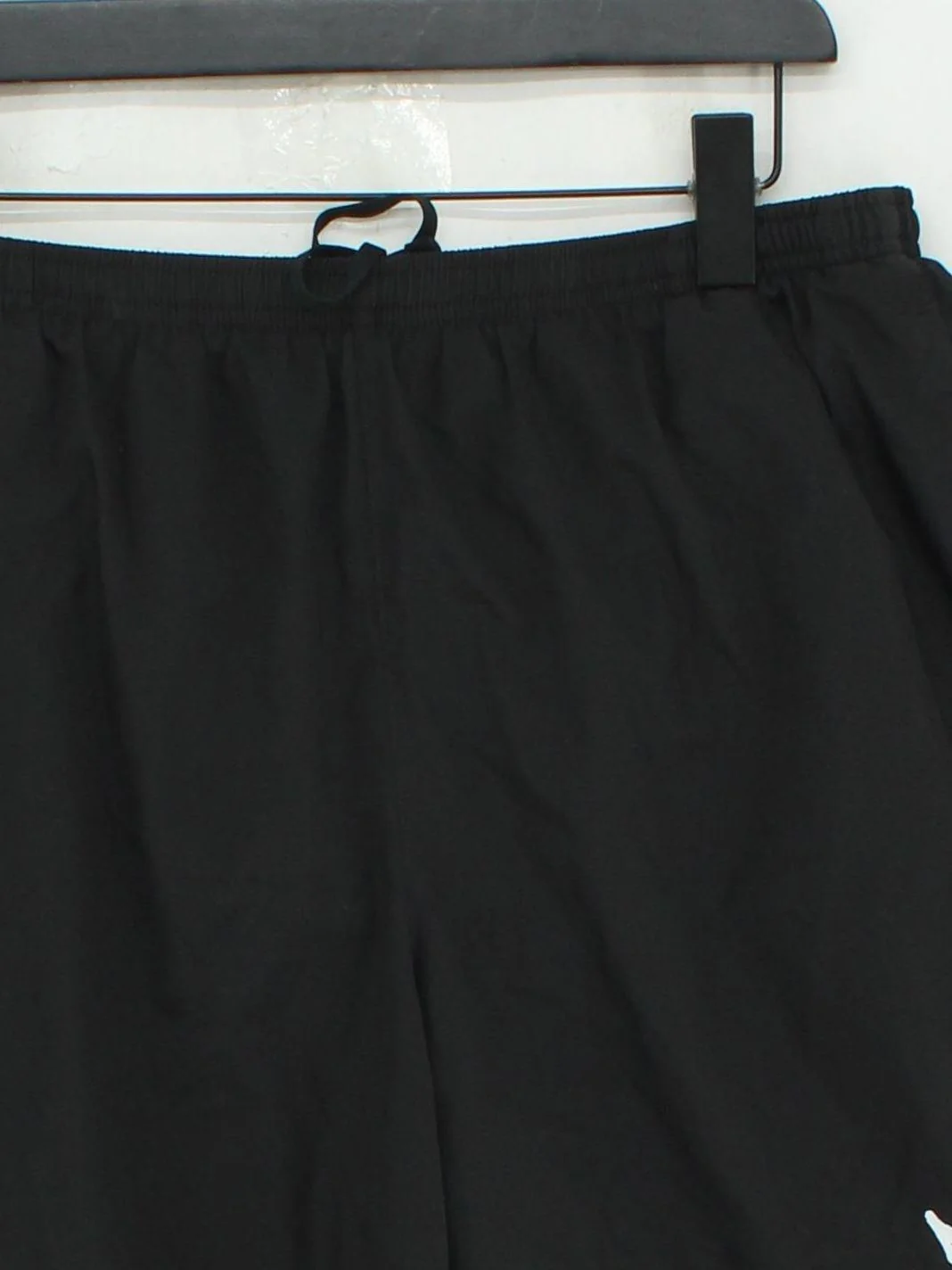 Nike Men's Shorts M Black Graphic 100% Polyester Sweat - Image 3