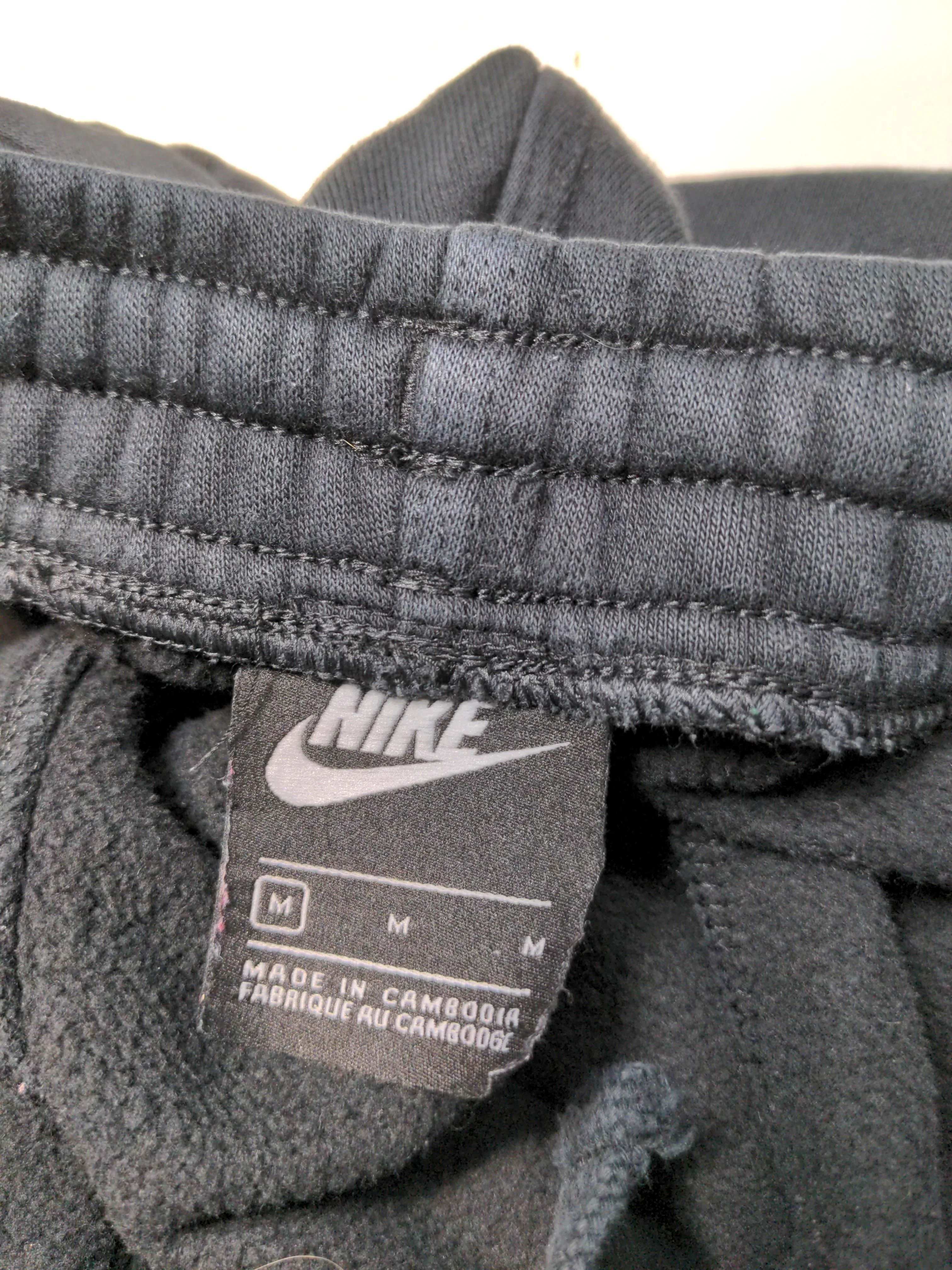 Nike Men's Sports Bottoms M Black Cotton with Polyester Sweatpants - Image 6