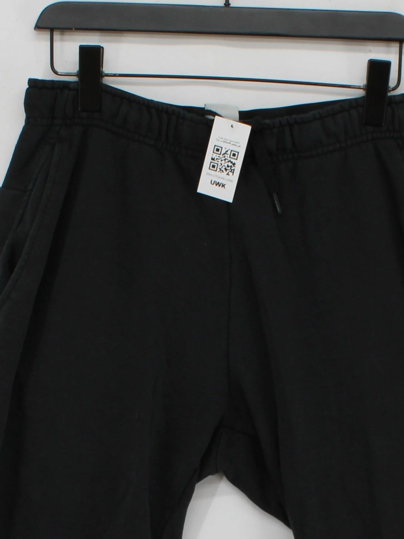 Nike Men's Sports Bottoms M Black Cotton with Polyester Sweatpants - Image 3