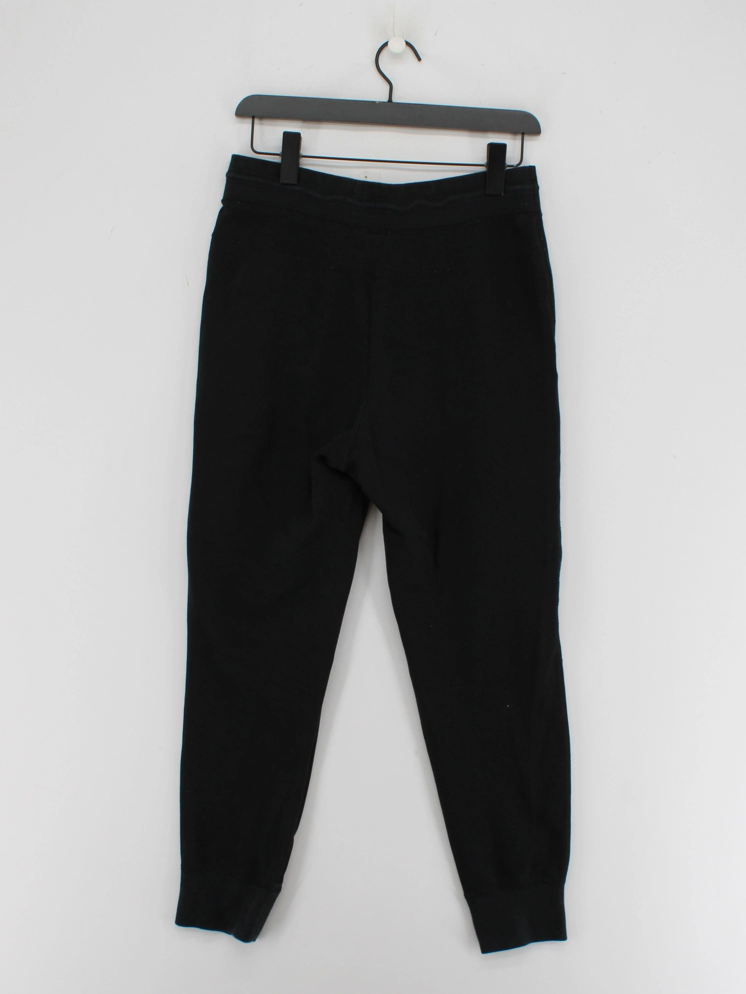 Nike Men's Sports Bottoms S Black Cotton with Polyester, Elastane Sweatpants - Image 2