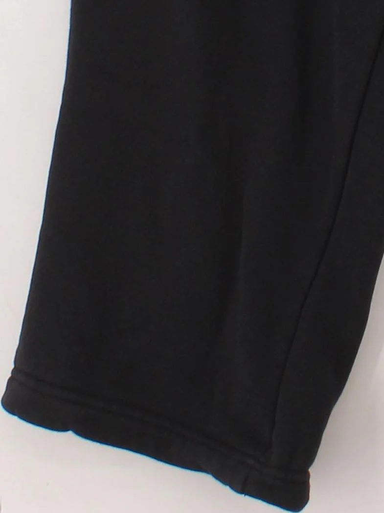 Nike Men's Sports Bottoms S Black Graphic Cotton with Polyester Sweatpants - Image 4