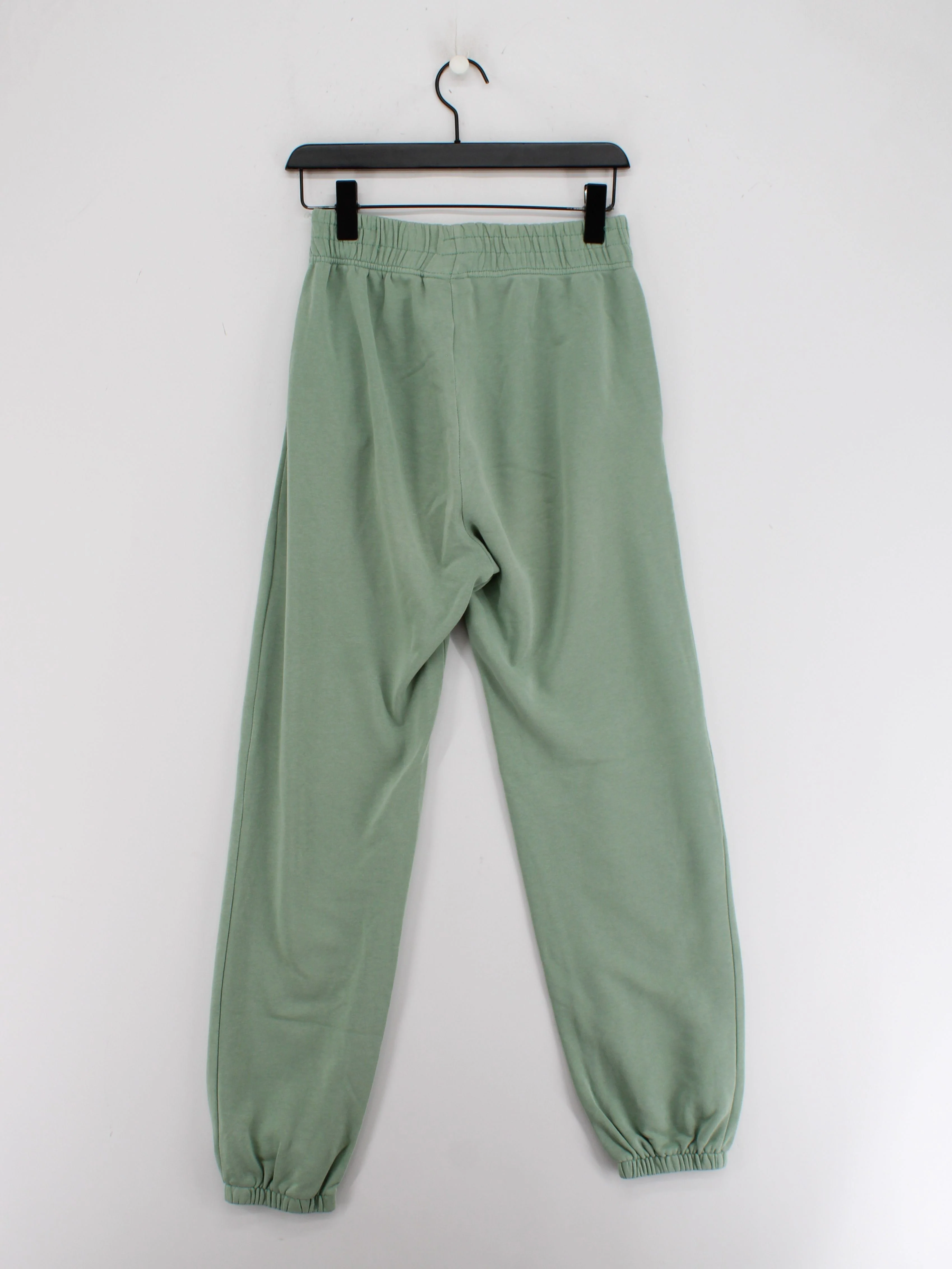 Nike Men's Sports Bottoms XS Green Cotton with Polyester Sweatpants - Image 2
