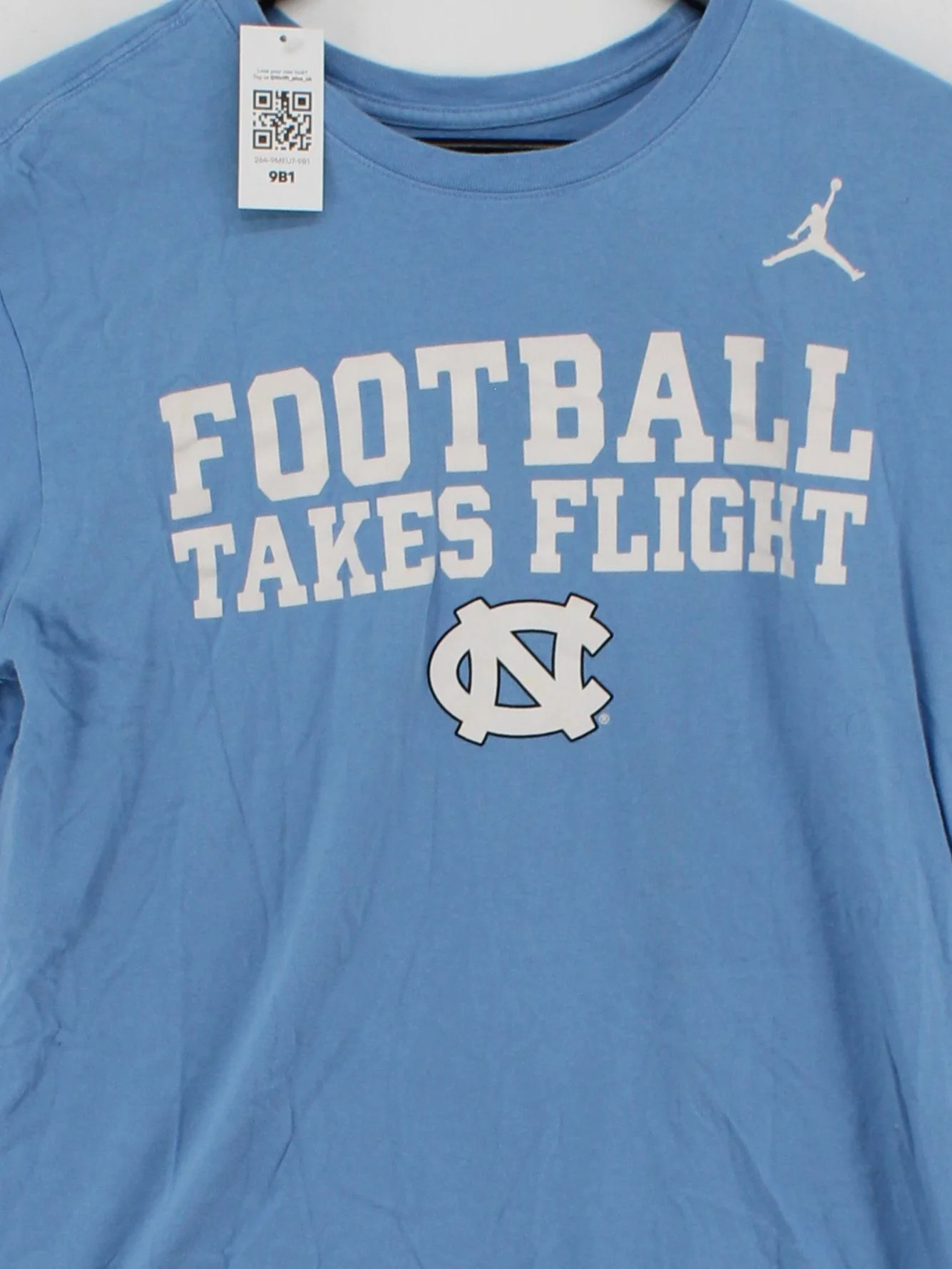 Nike Men's T-Shirt L Blue Graphic 100% Cotton Basic - Image 3