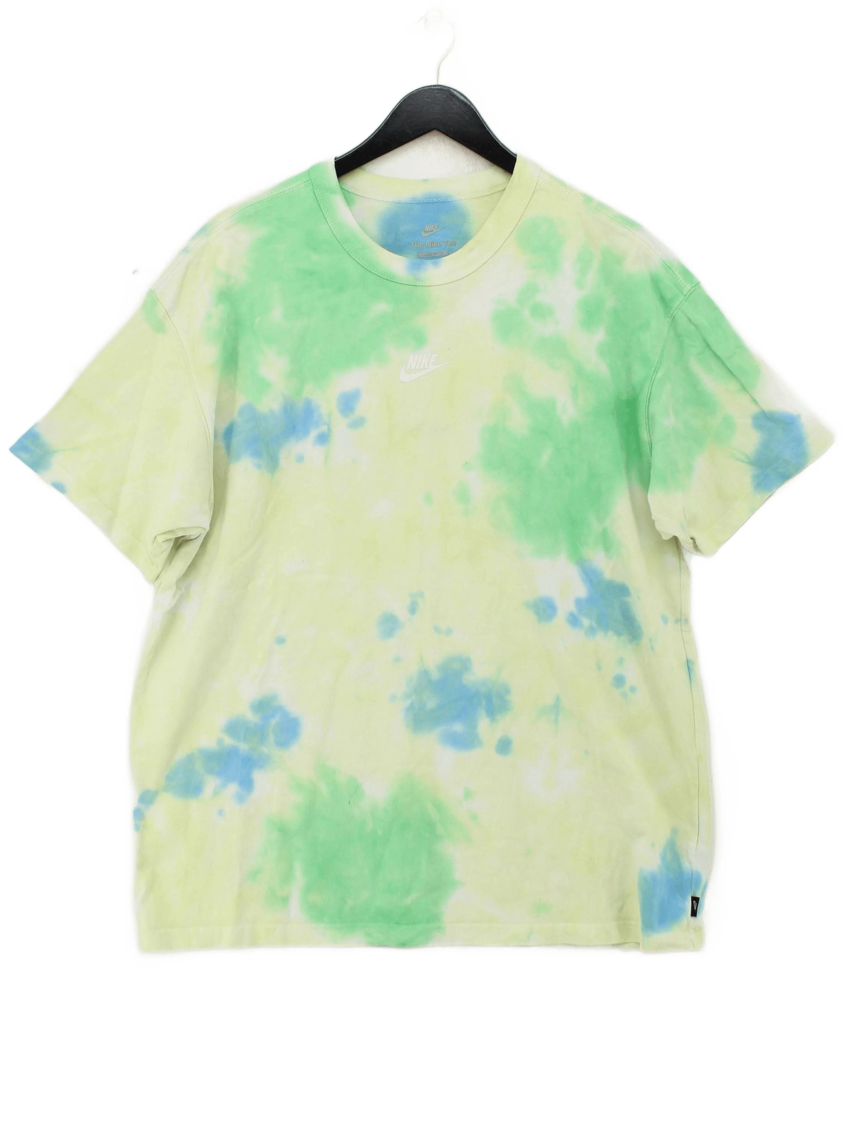 Nike Men's T-Shirt L Multi 100% Cotton Round Neck Basic