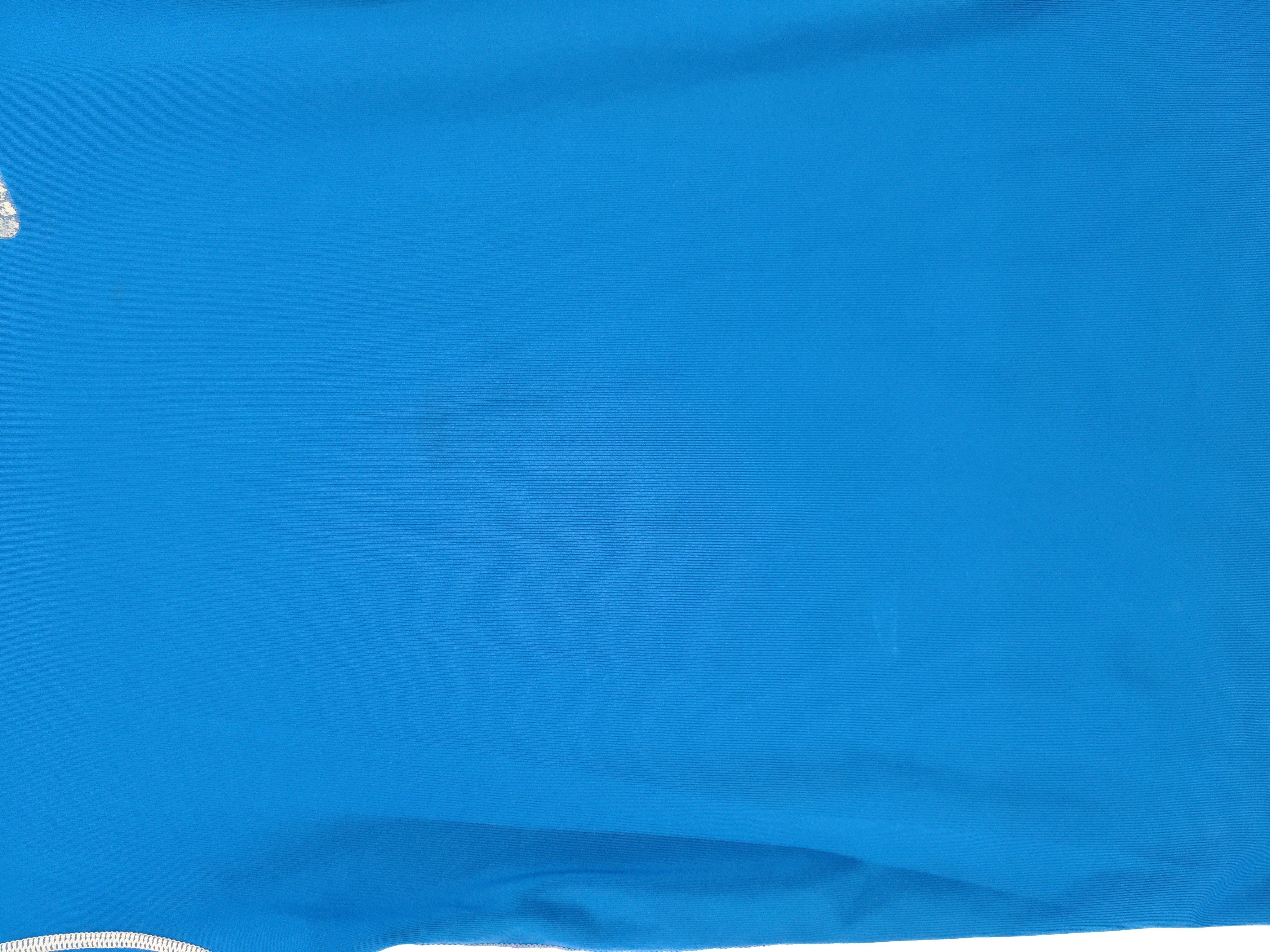 Nike Men's T-Shirt S Blue 100% Polyester Crew Neck Basic - Image 5
