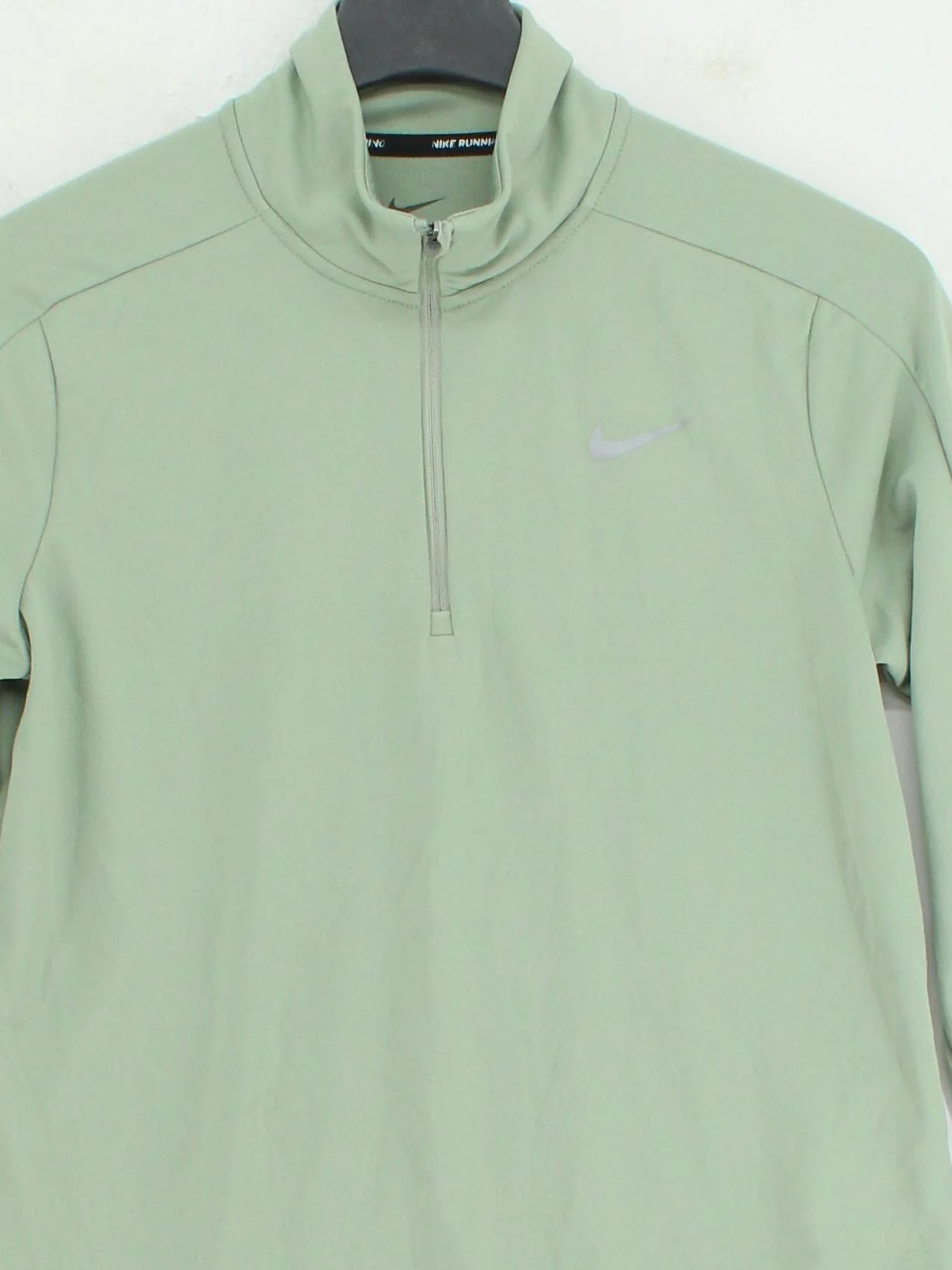 Nike Women's Hoodie M Green 100% Polyester Pullover - Image 3