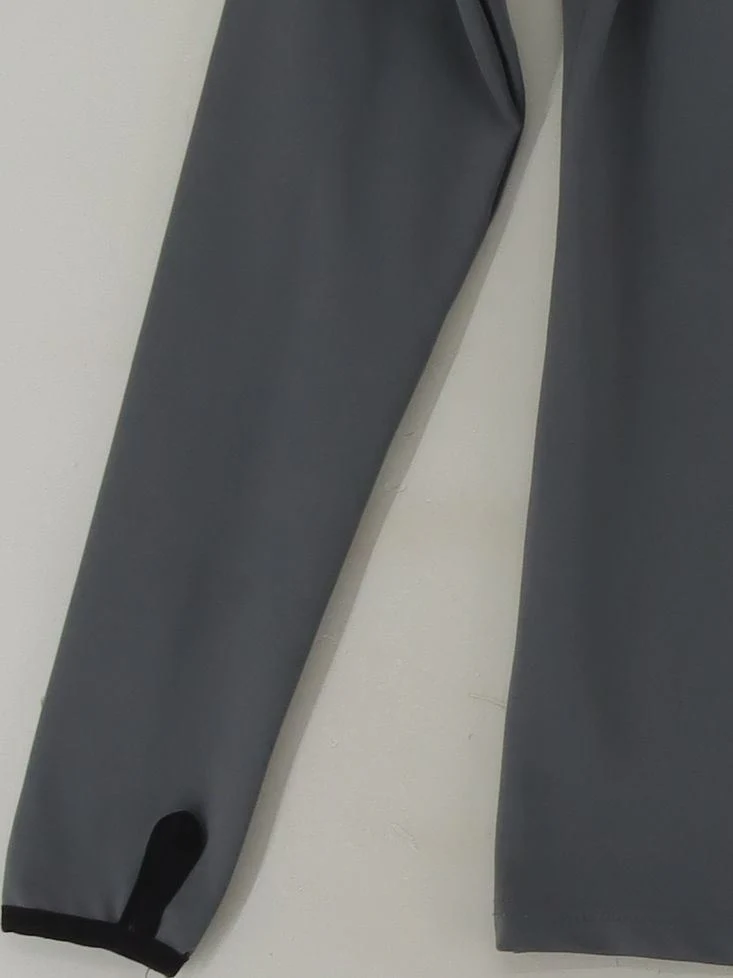 Nike Women's Hoodie S Grey Polyester with Elastane Pullover - Image 4