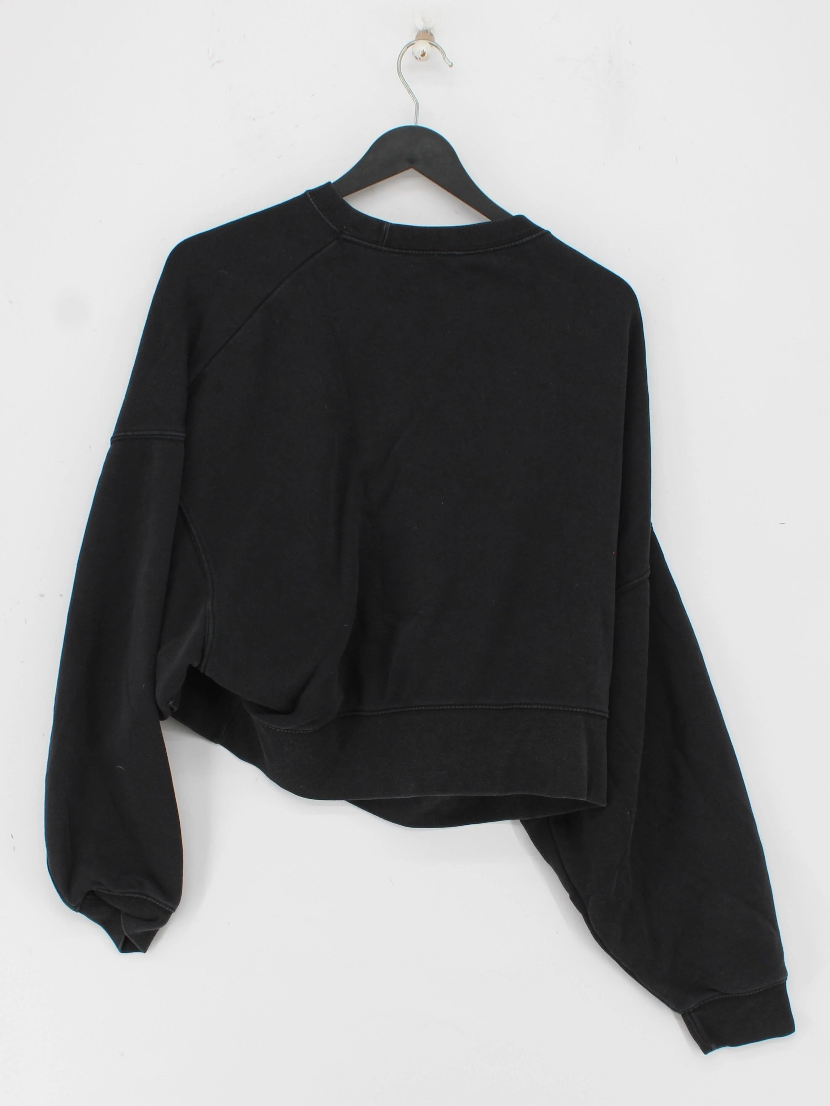 Nike Women's Hoodie XS Black Cotton with Polyester Pullover - Image 2