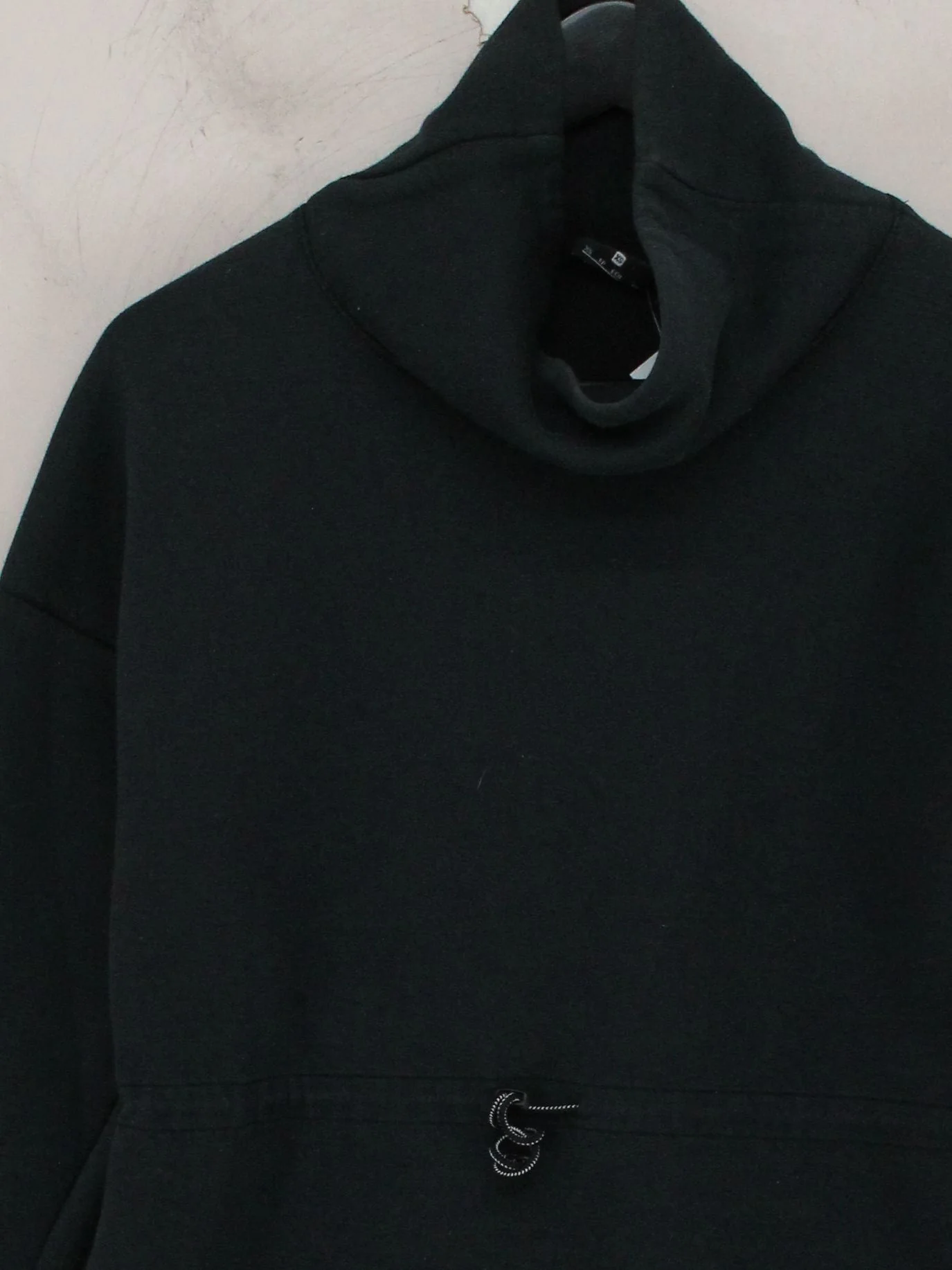 Nike Women's Hoodie XS Grey Polyester with Elastane, Cotton Pullover - Image 3