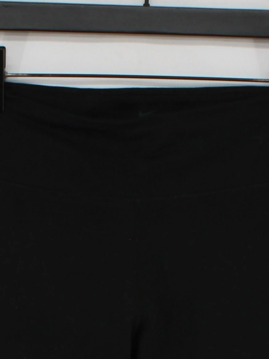 Nike Women's Leggings M Black Polyester with Elastane Full length - Image 3