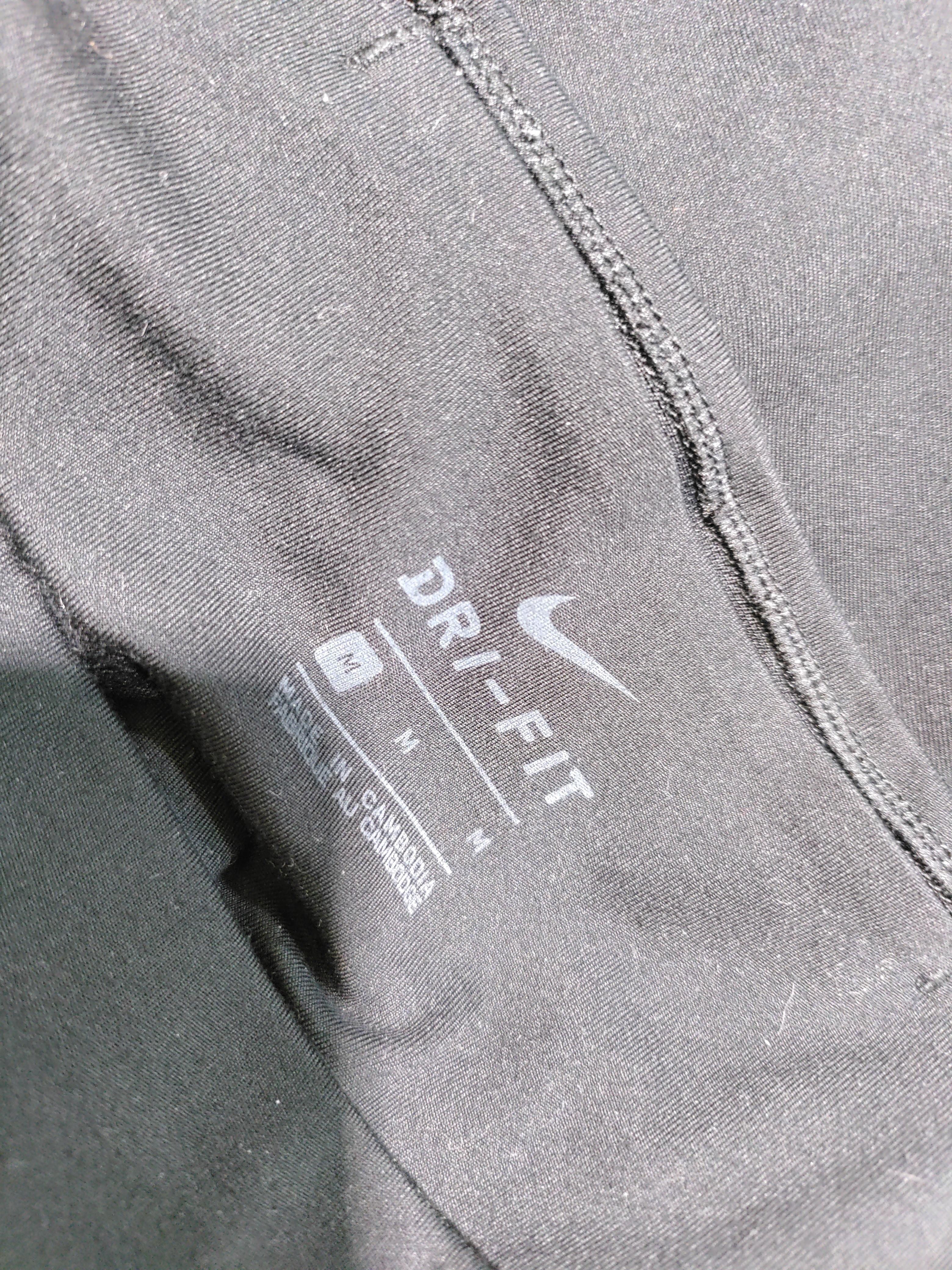 Nike Women's Leggings M Black Polyester with Elastane Full length - Image 5
