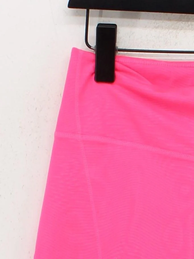Nike Women's Shorts L Pink Polyester with Elastane Sweat - Image 4