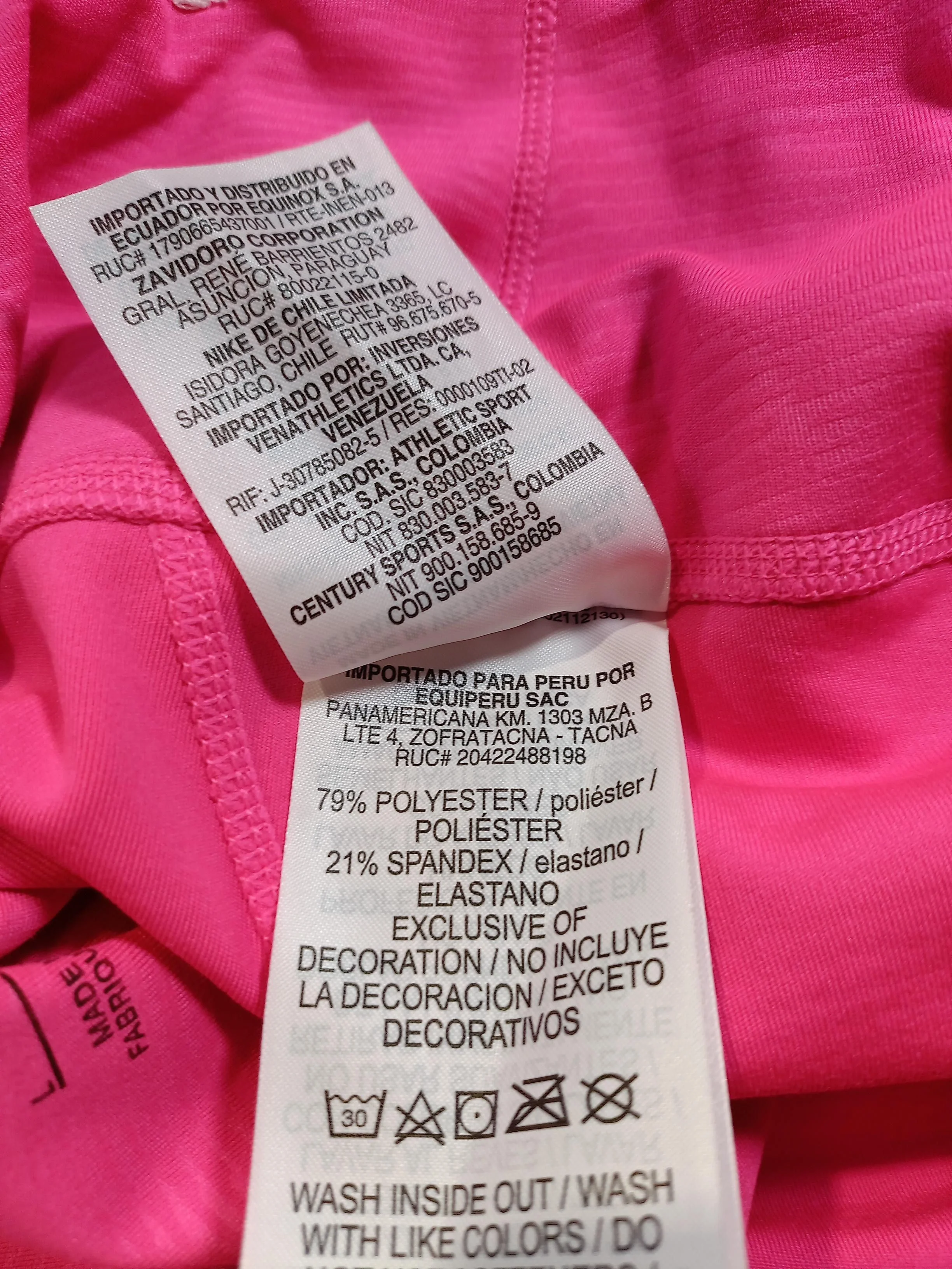 Nike Women's Shorts L Pink Polyester with Elastane Sweat - Image 6