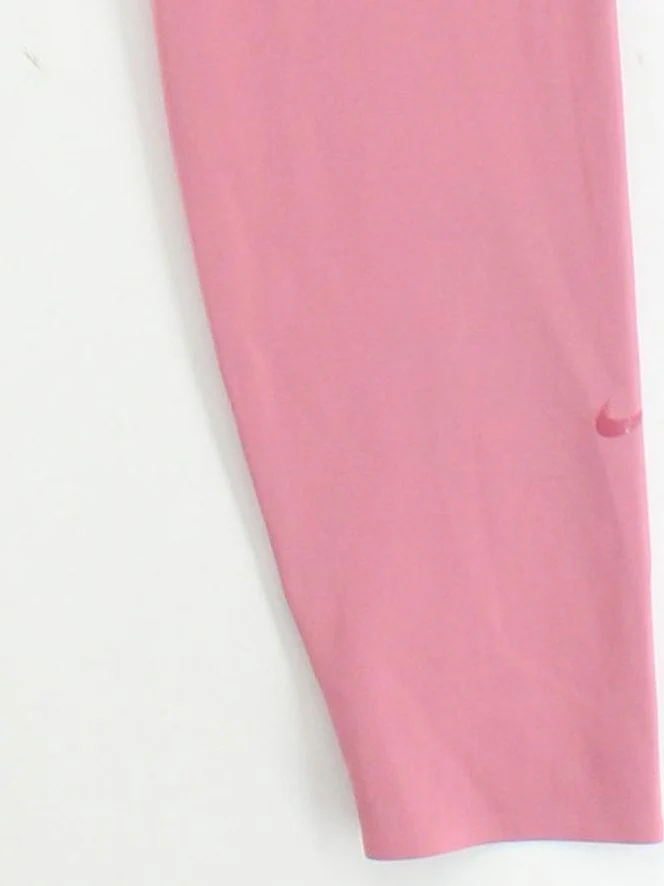 Nike Women's Sports Bottoms L Pink Polyester with Elastane Sweatpants - Image 4