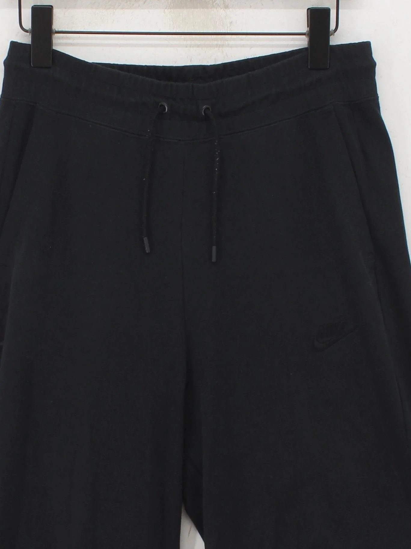 Nike Women's Sports Bottoms S Black 100% Cotton Sweatpants - Image 3