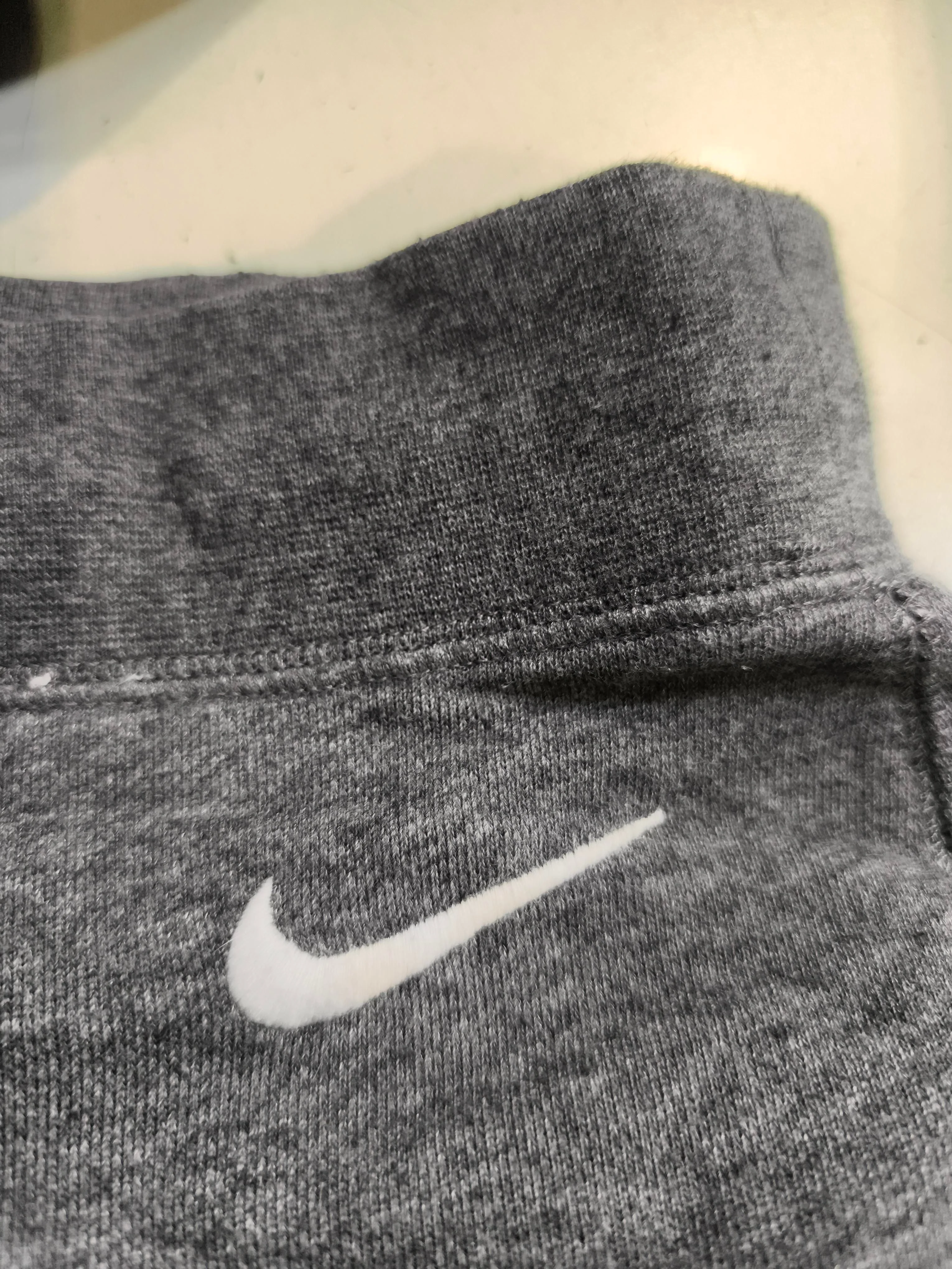 Nike Women's Sports Bottoms XS Grey Cotton with Polyester Sweatpants - Image 5