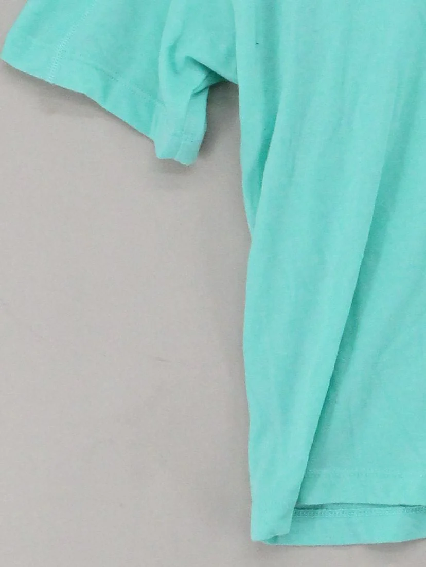 Nike Women's T-Shirt M Green Graphic Polyester with Cotton, Viscose Basic - Image 4