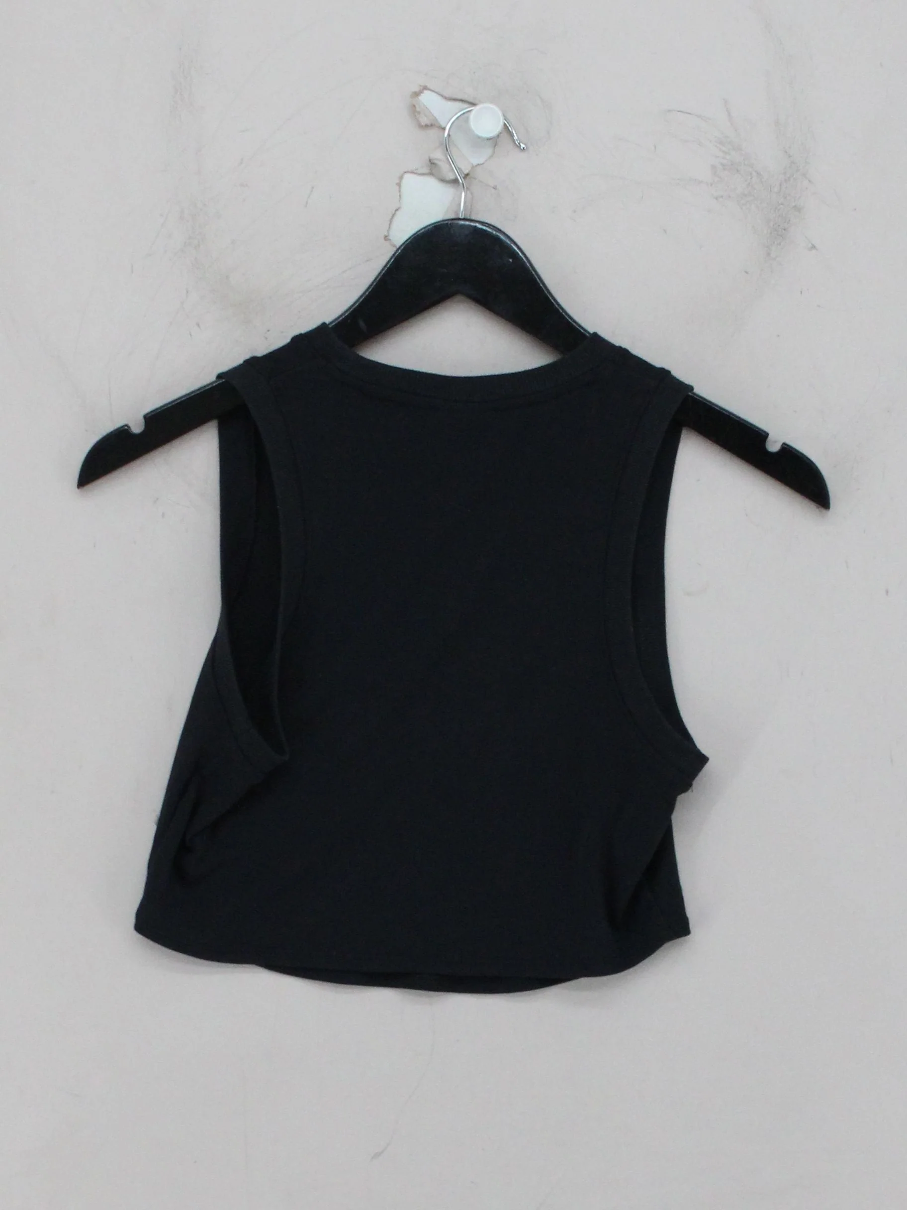 Nike Women's T-Shirt S Black 100% Other Sleeveless Round Neck Basic - Image 2