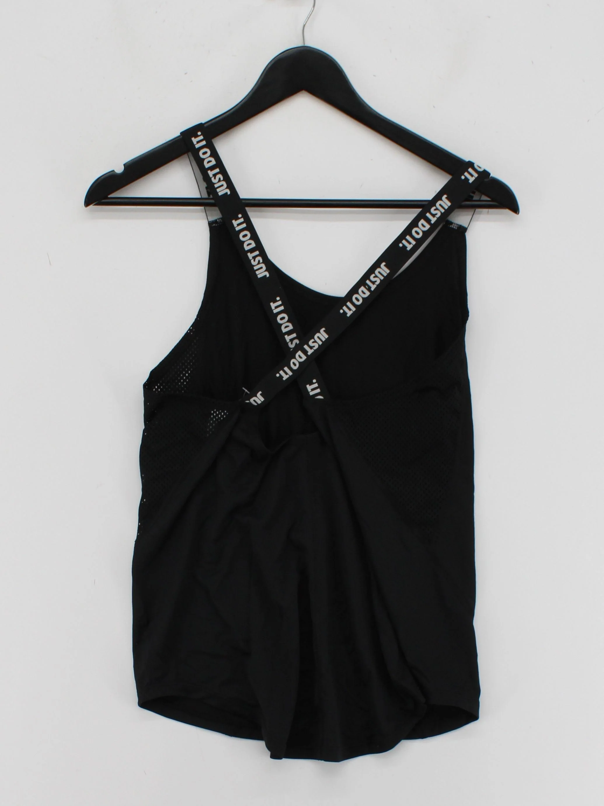 Nike Women's T-Shirt S Black Nylon with Spandex Sleeveless Basic - Image 2