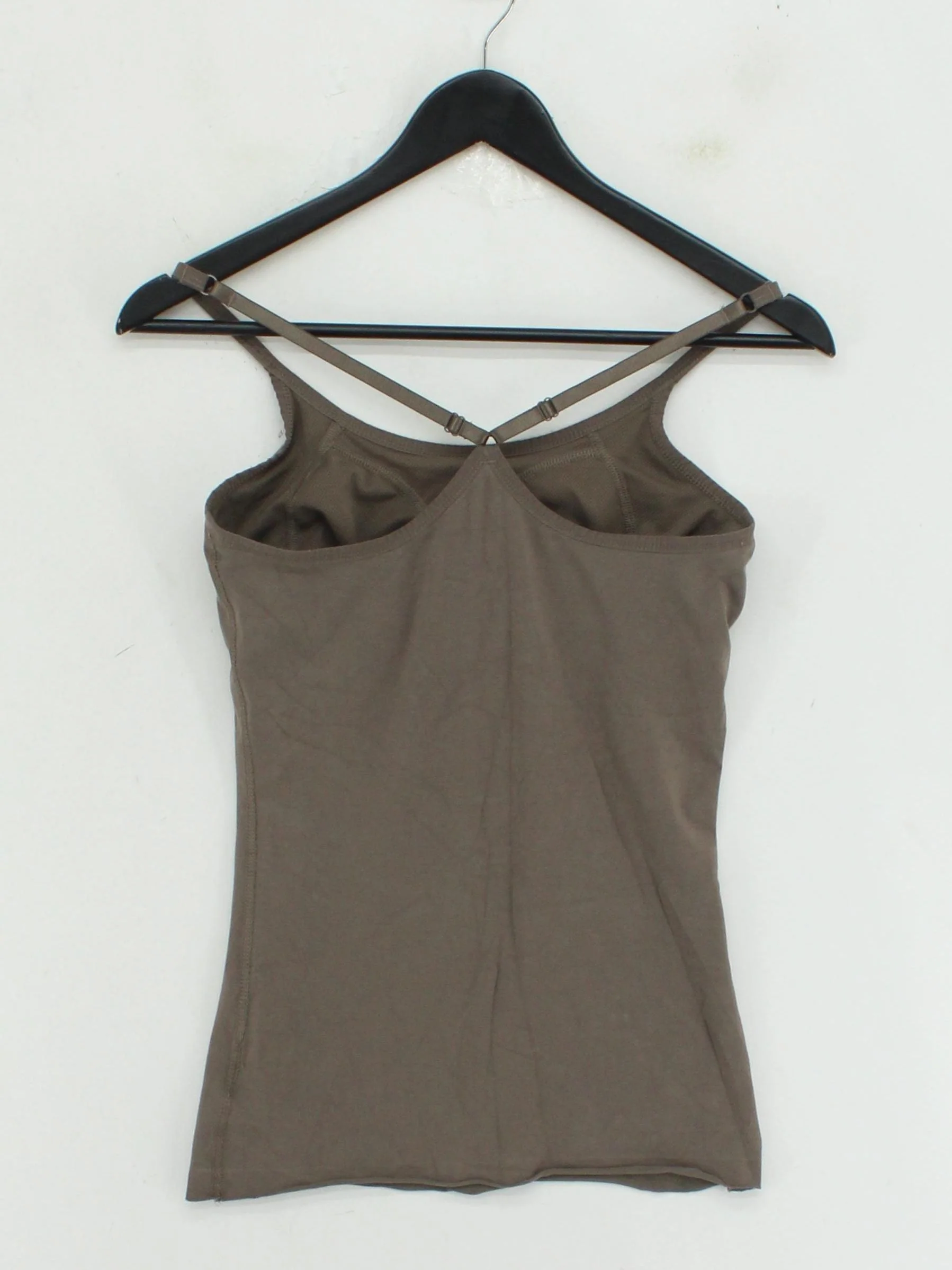Nike Women's T-Shirt S Brown Nylon with Spandex Sleeveless Basic - Image 2