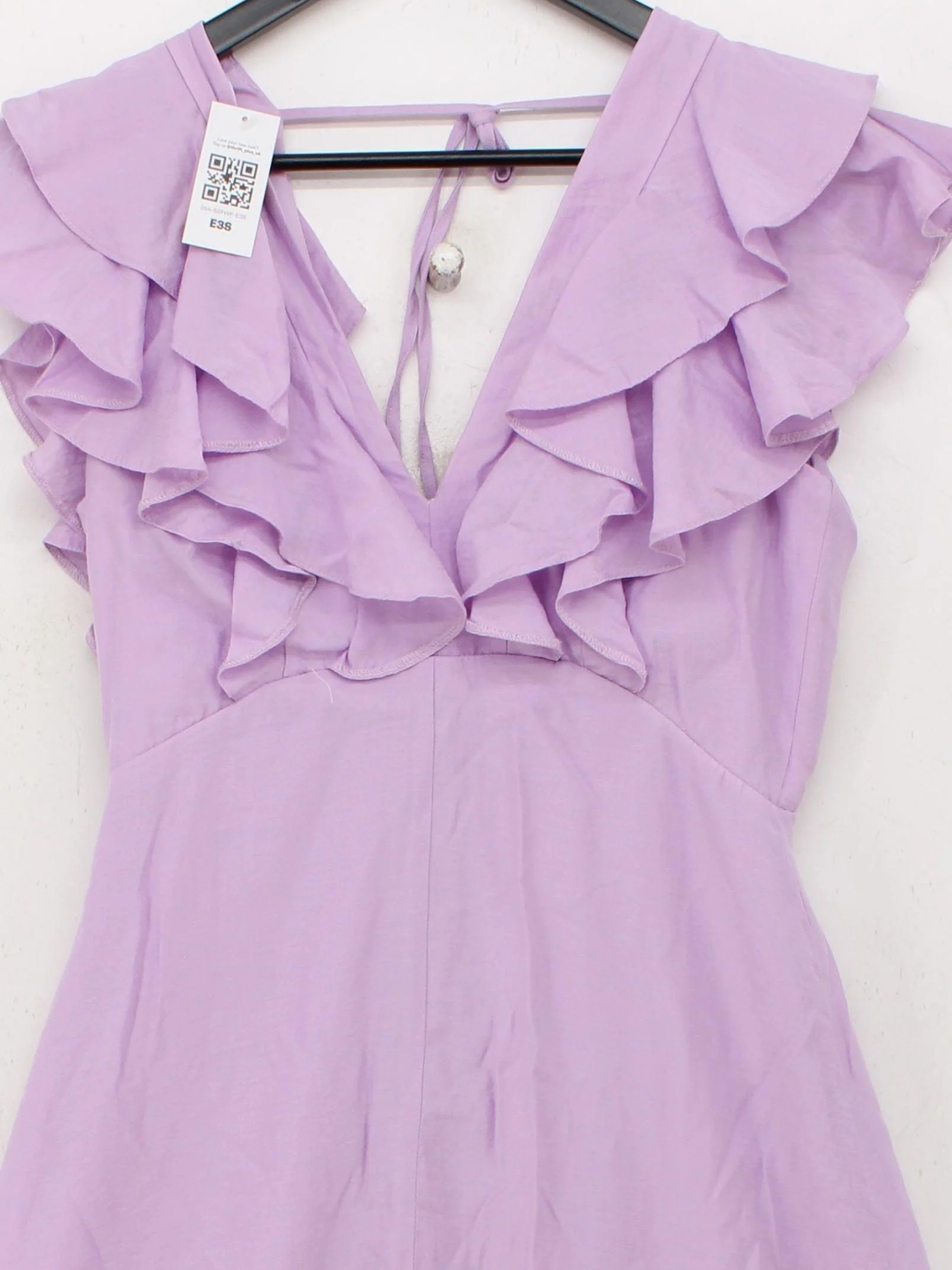 Nobody's Child A-Line Midi Dress UK10 in Pink - Image 3