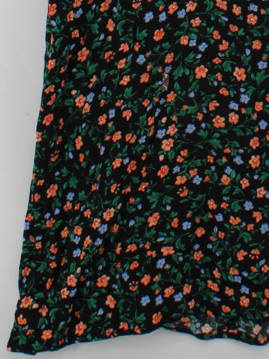 Nobody's Child A-Line Midi Dress UK12 in Black - Image 4
