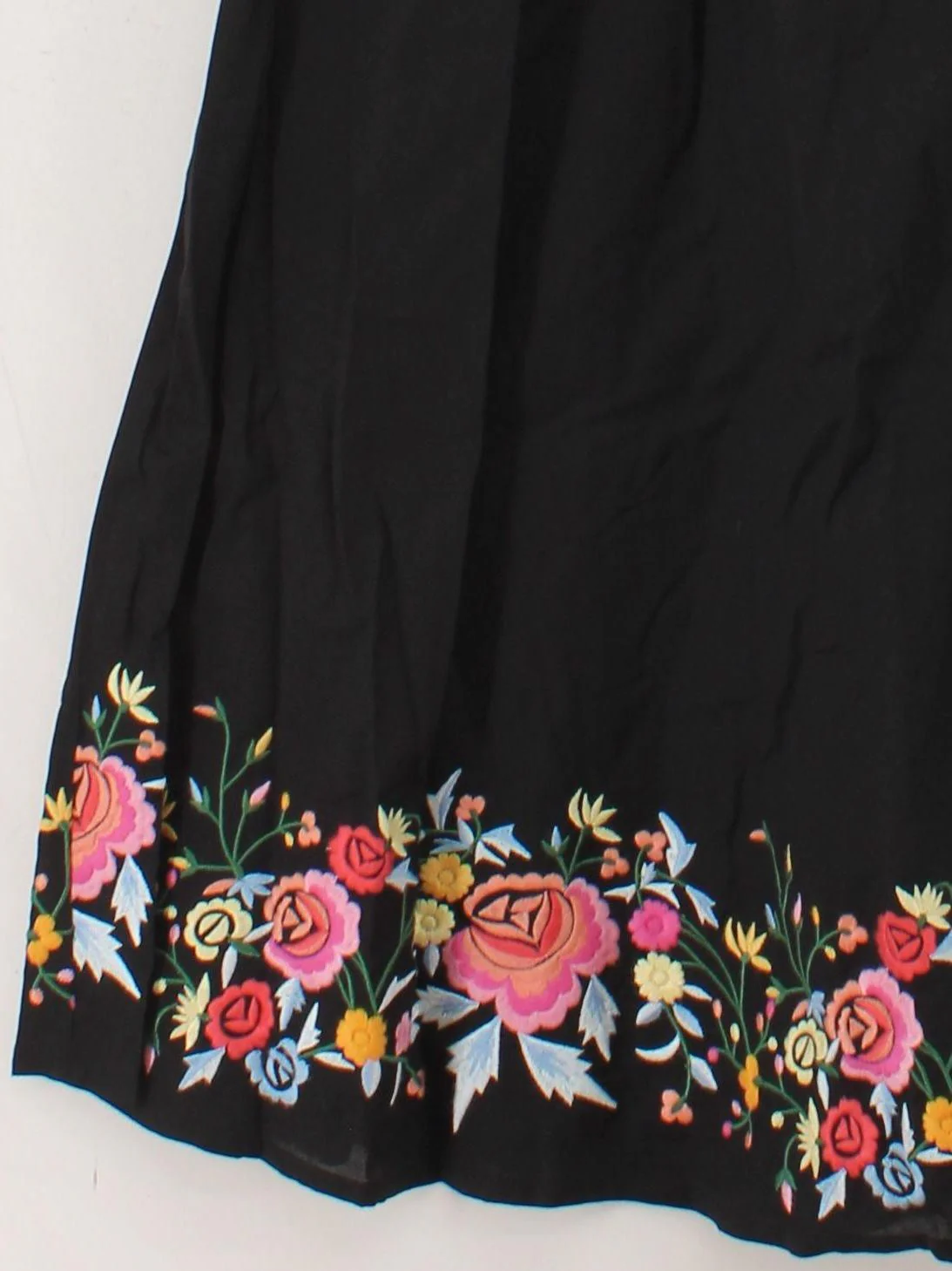 Nobody's Child A-Line Midi Dress UK4 in Black - Image 4