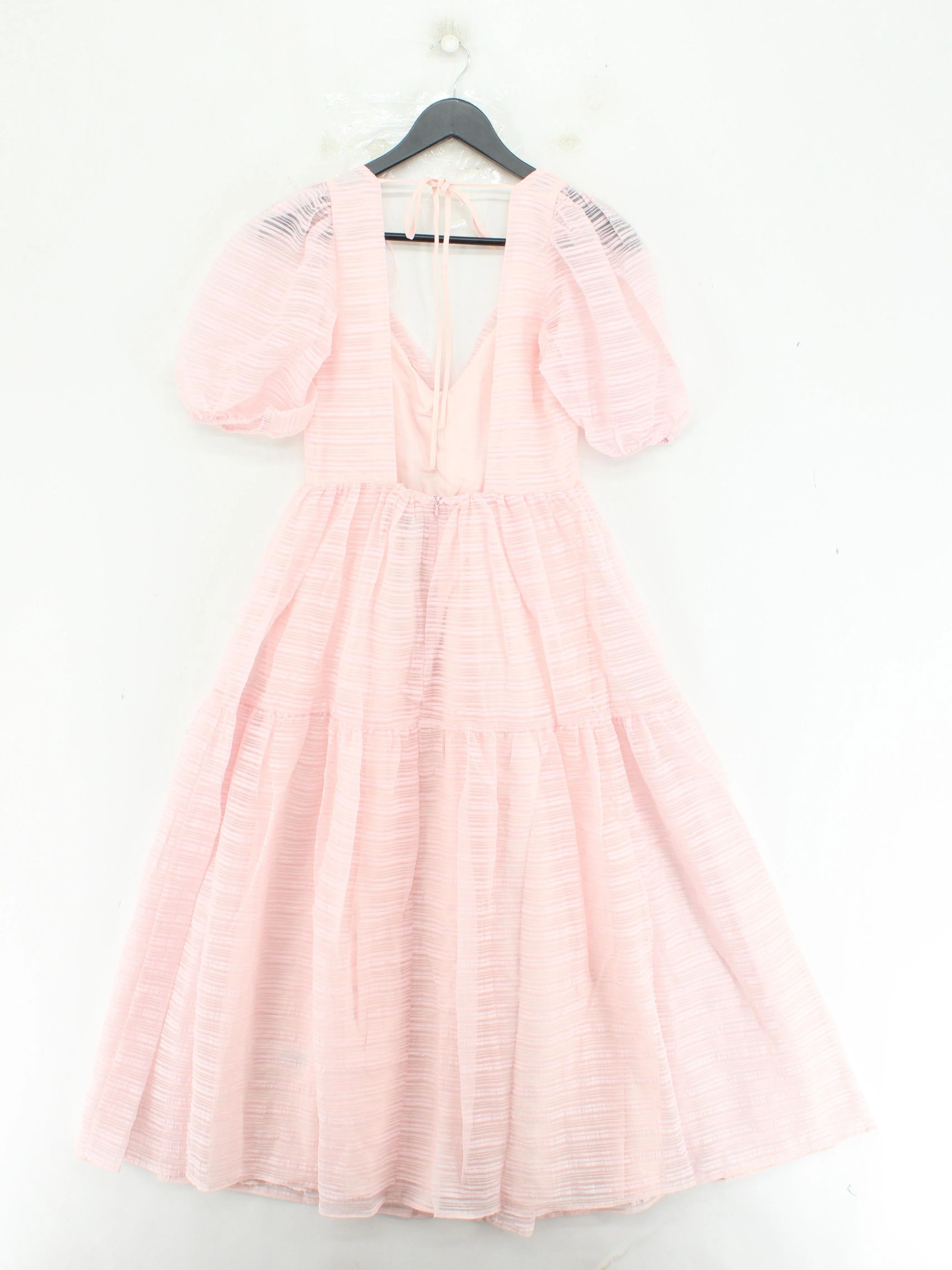 Nobody's Child A-Line Midi Dress UK8 in Pink - Image 2