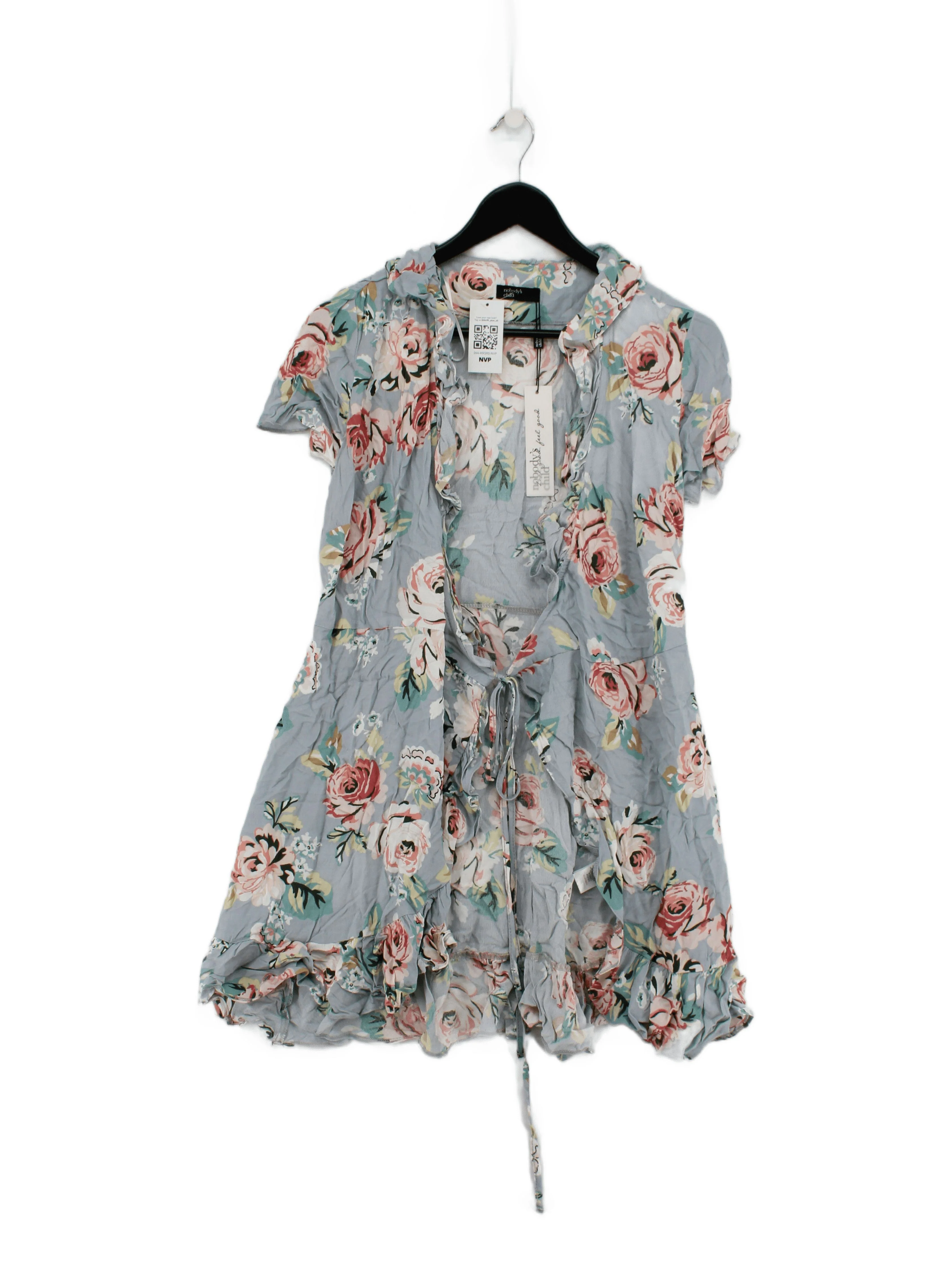 Nobody's Child A-Line Mini Dress UK10 in Multi