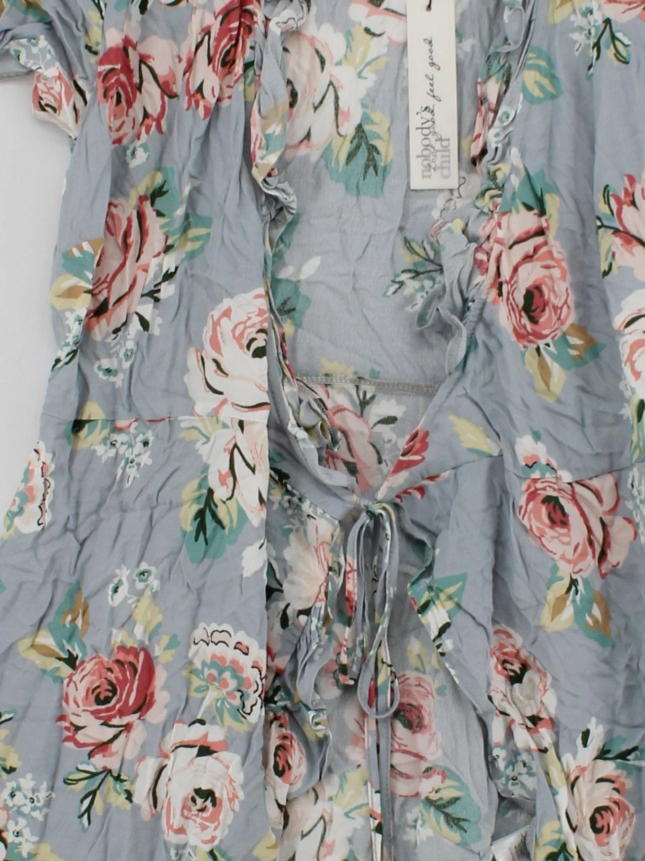 Nobody's Child A-Line Mini Dress UK10 in Multi - Image 3