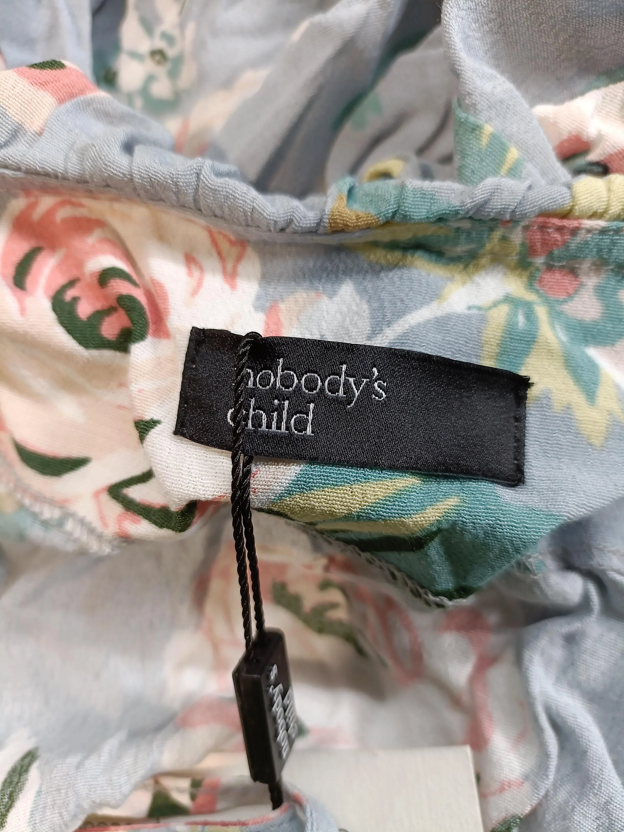 Nobody's Child A-Line Mini Dress UK10 in Multi - Image 5