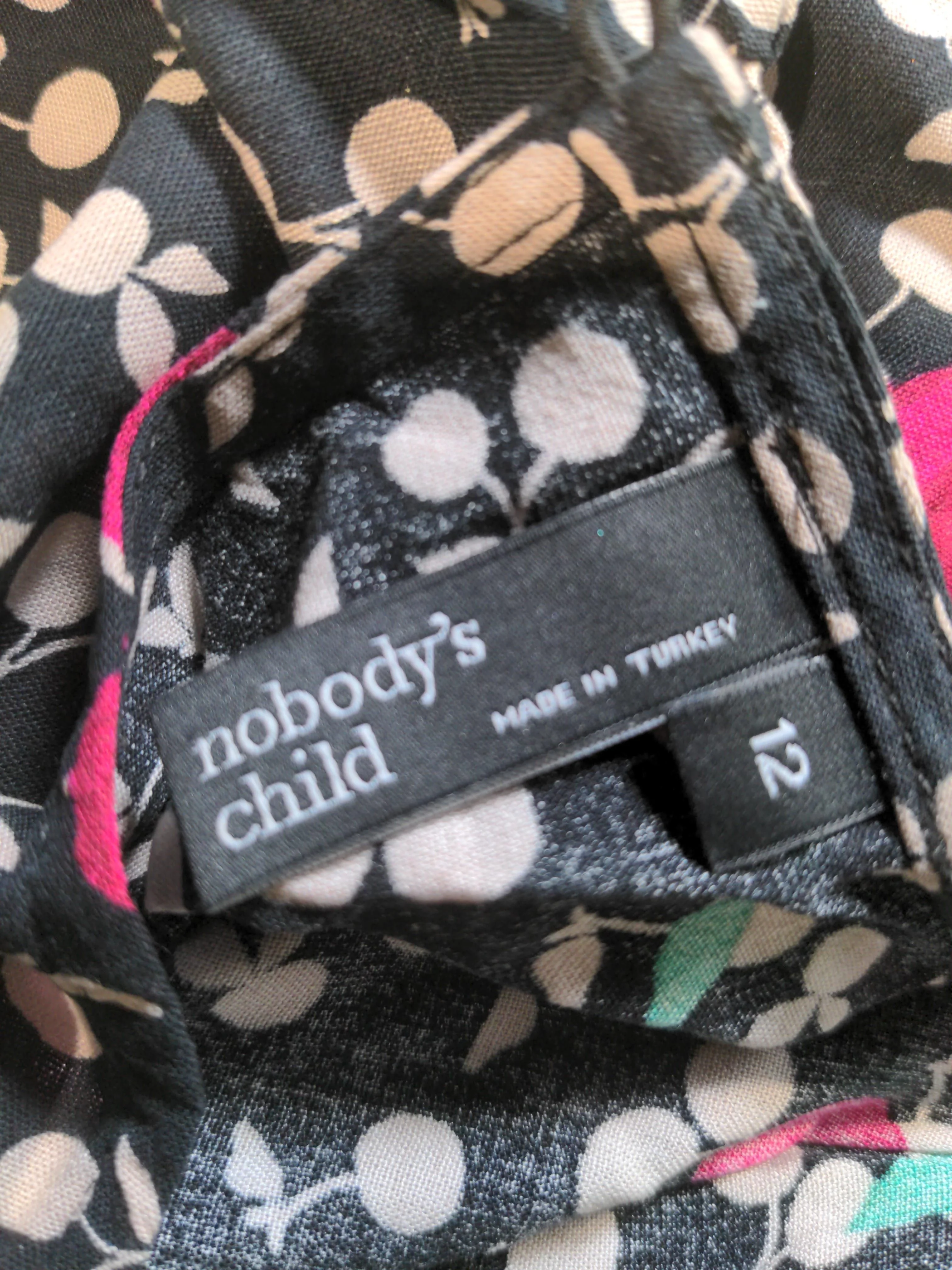 Nobody's Child Maxi Dress UK12 in Black - Image 5
