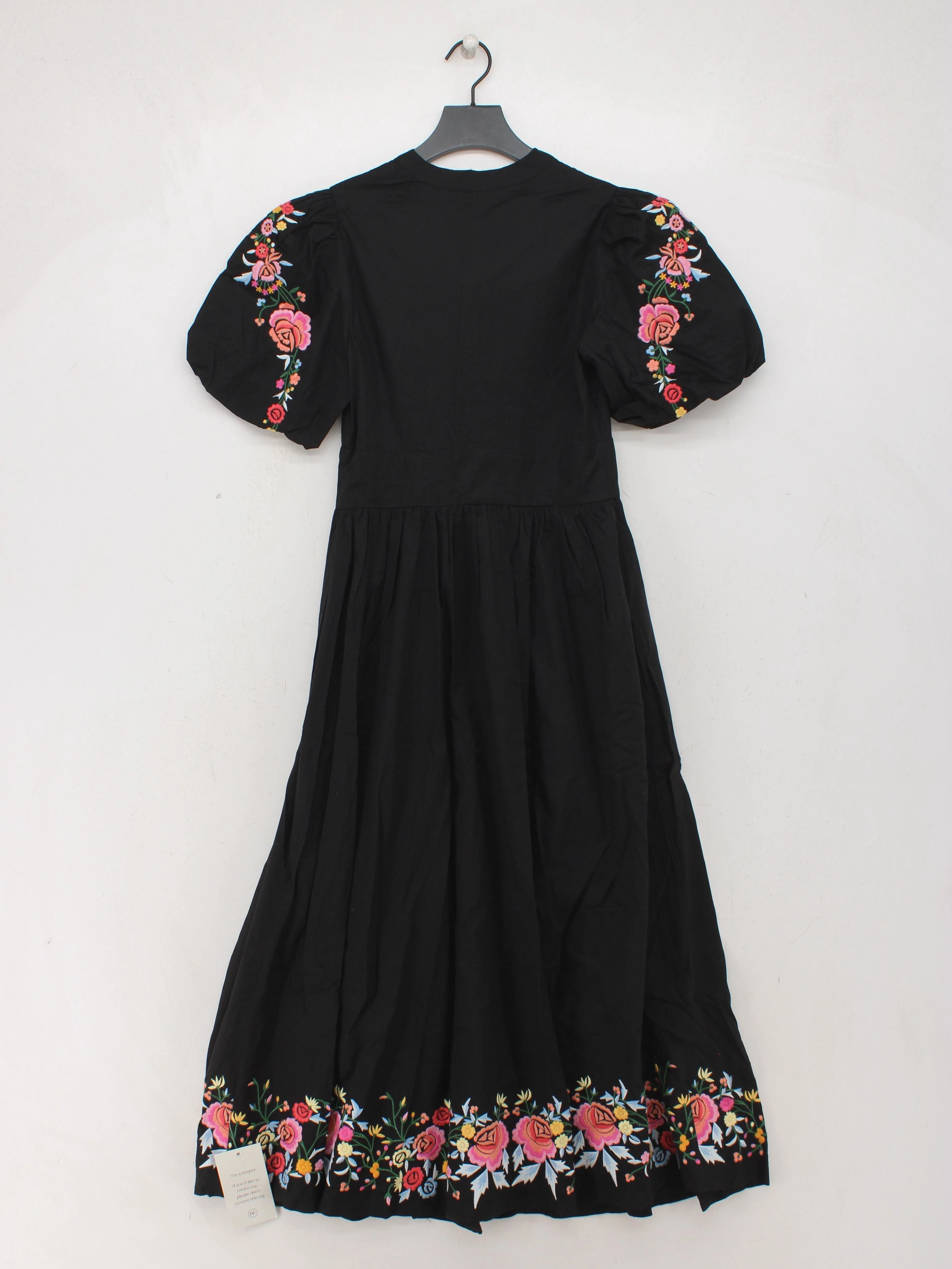 Nobody's Child Maxi Dress UK6 in Black - Image 2