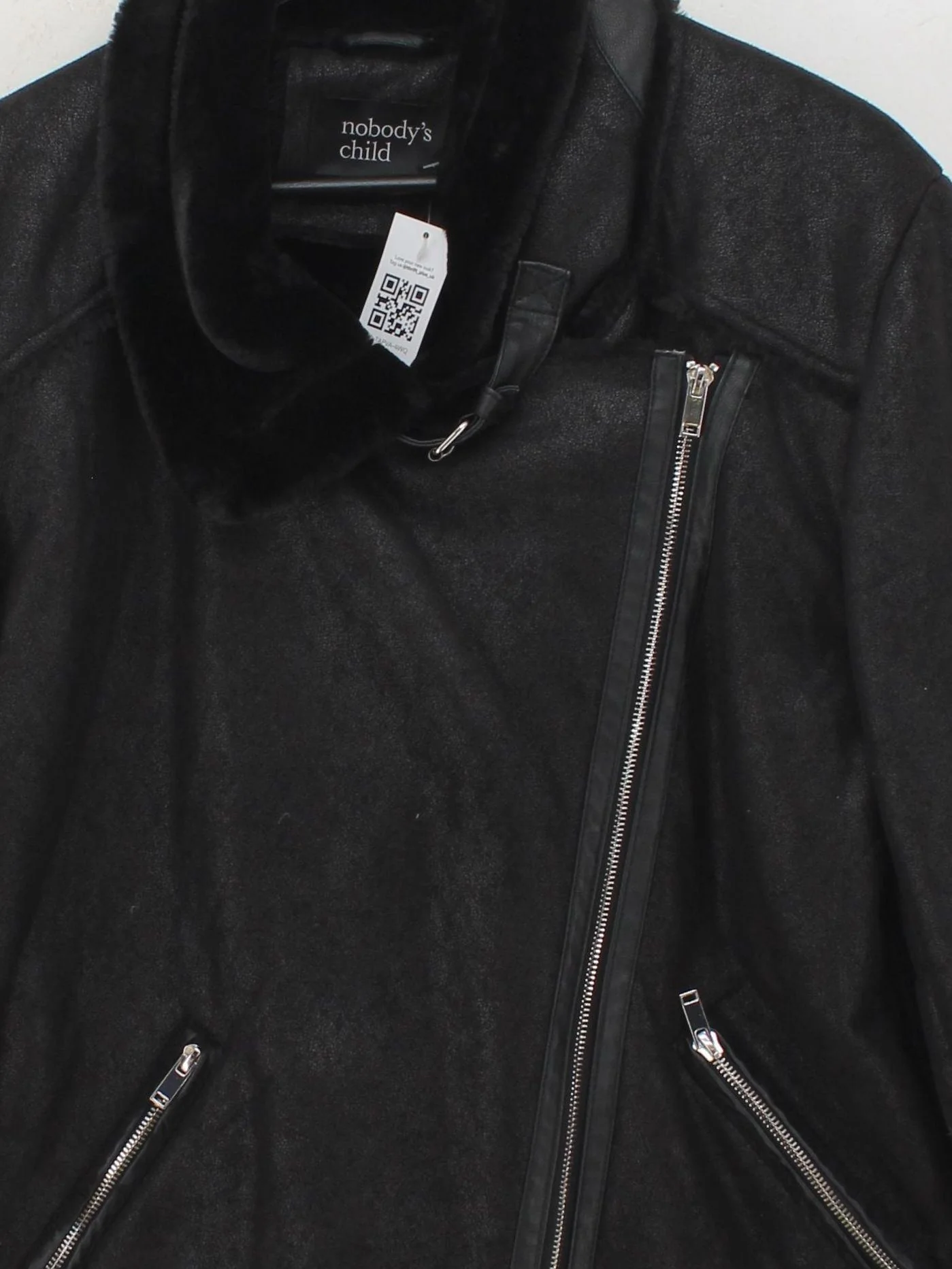 Nobody's Child Motorcycle Jacket jacket black - Image 3