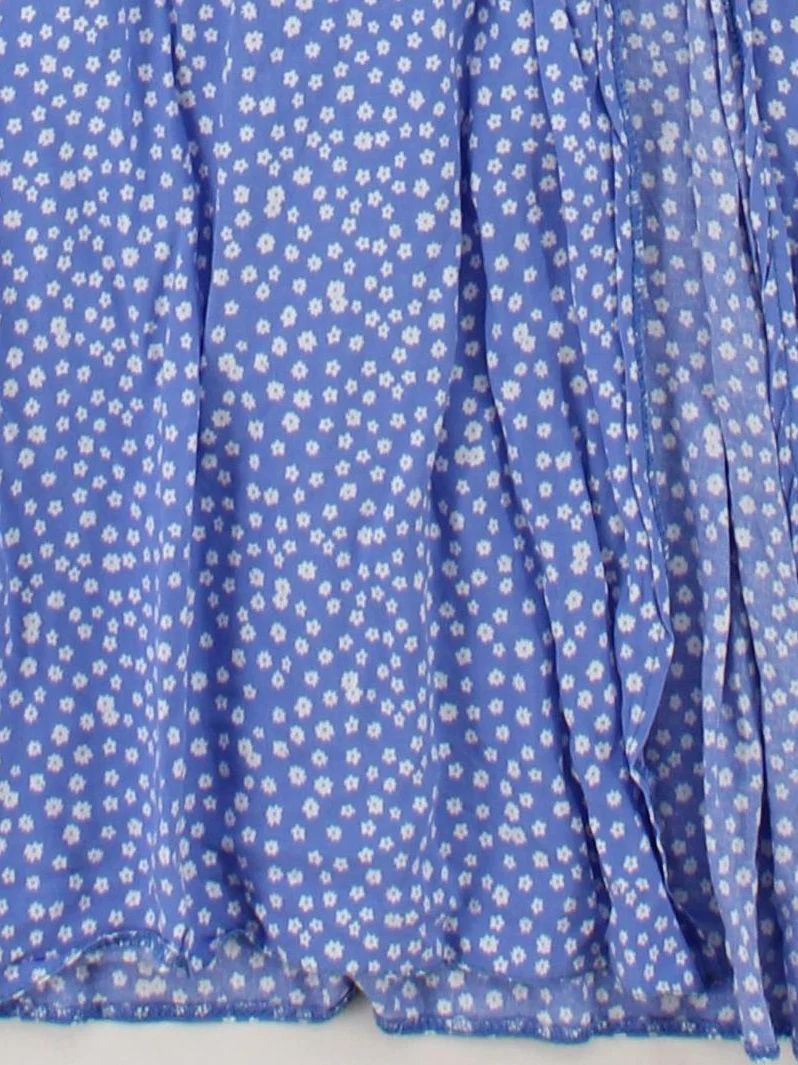 Nobody's Child Shirt Midi Dress UK10 in Blue - Image 4