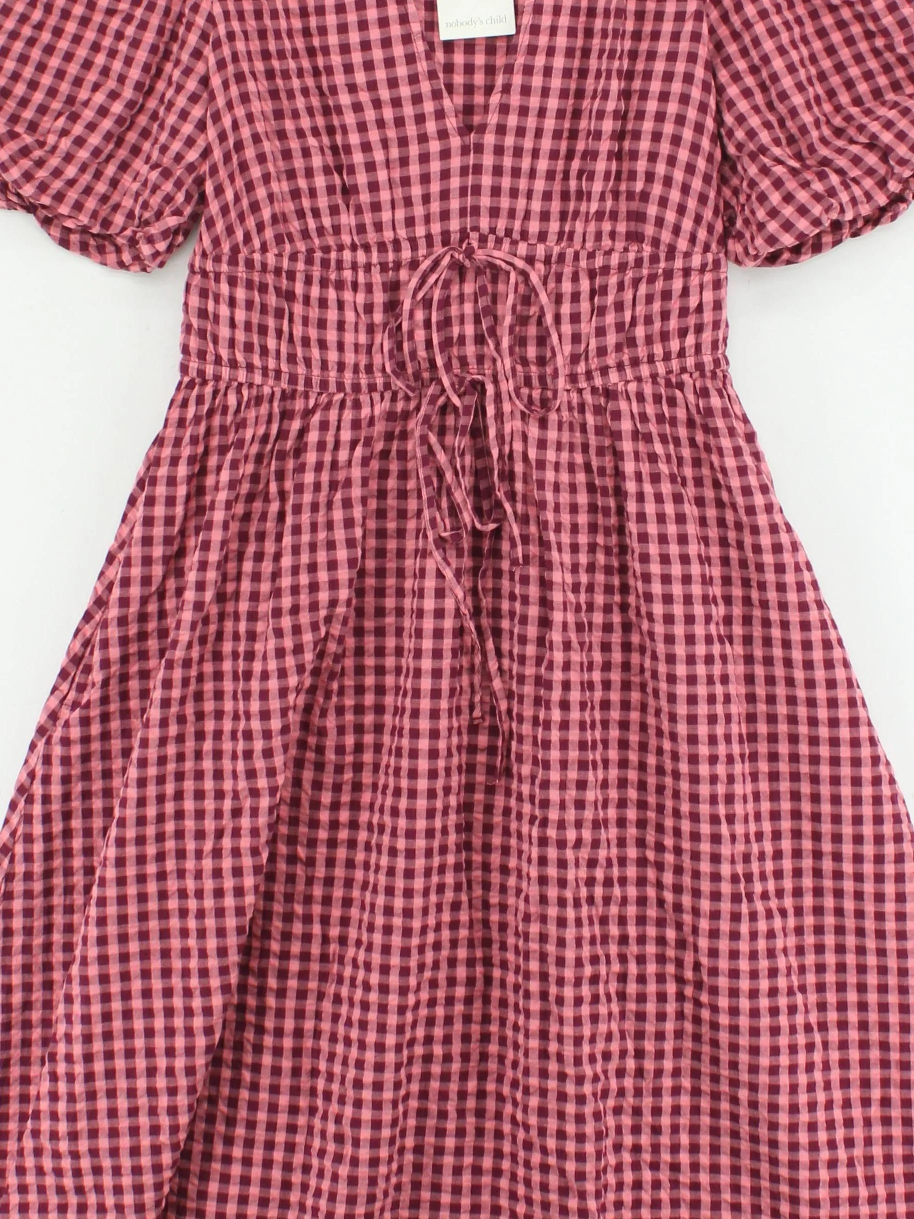 Nobody's Child Shirt Midi Dress UK10 in Pink - Image 3
