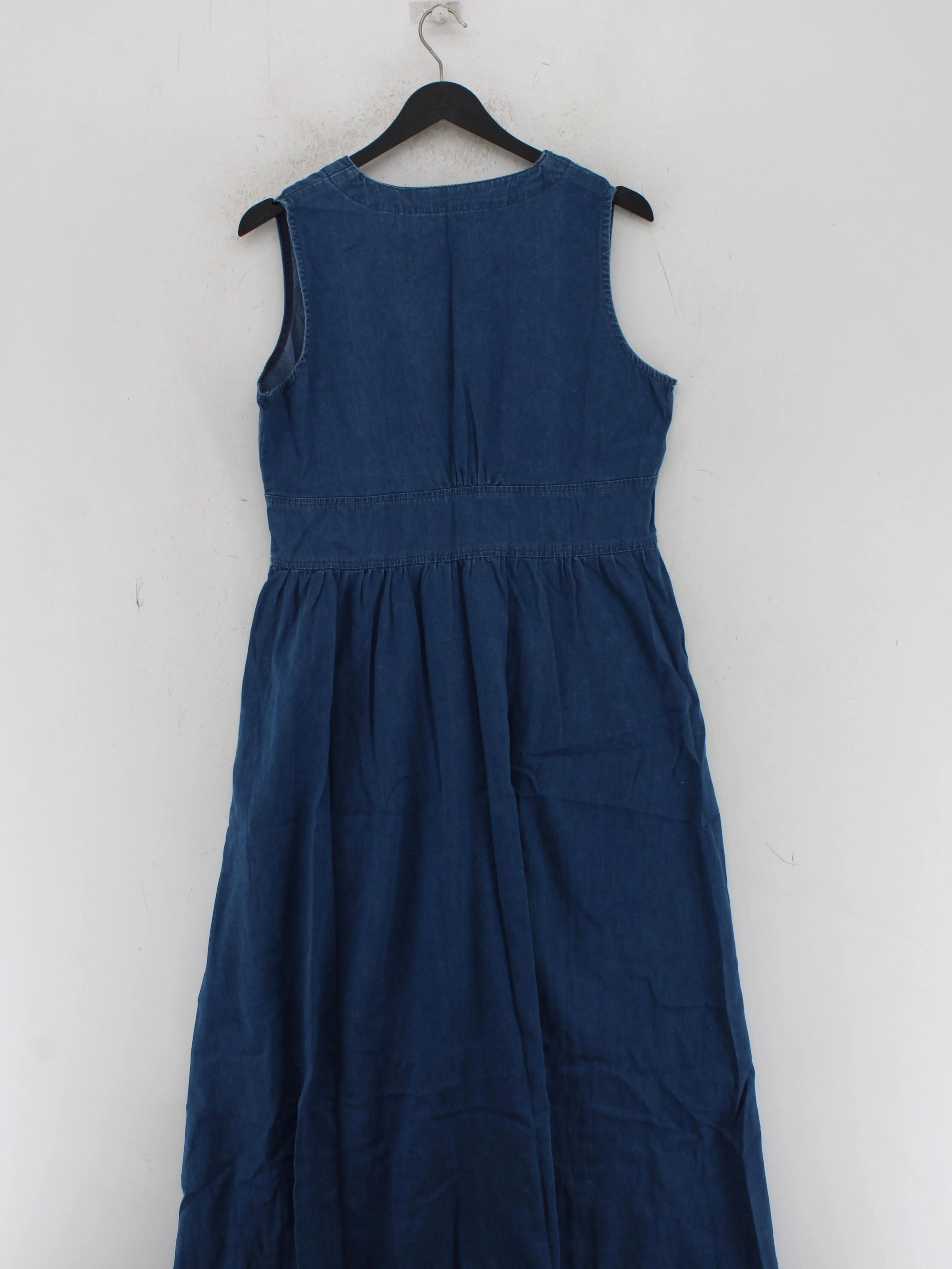 Nobody's Child Shirt Midi Dress UK12 in Blue - Image 2