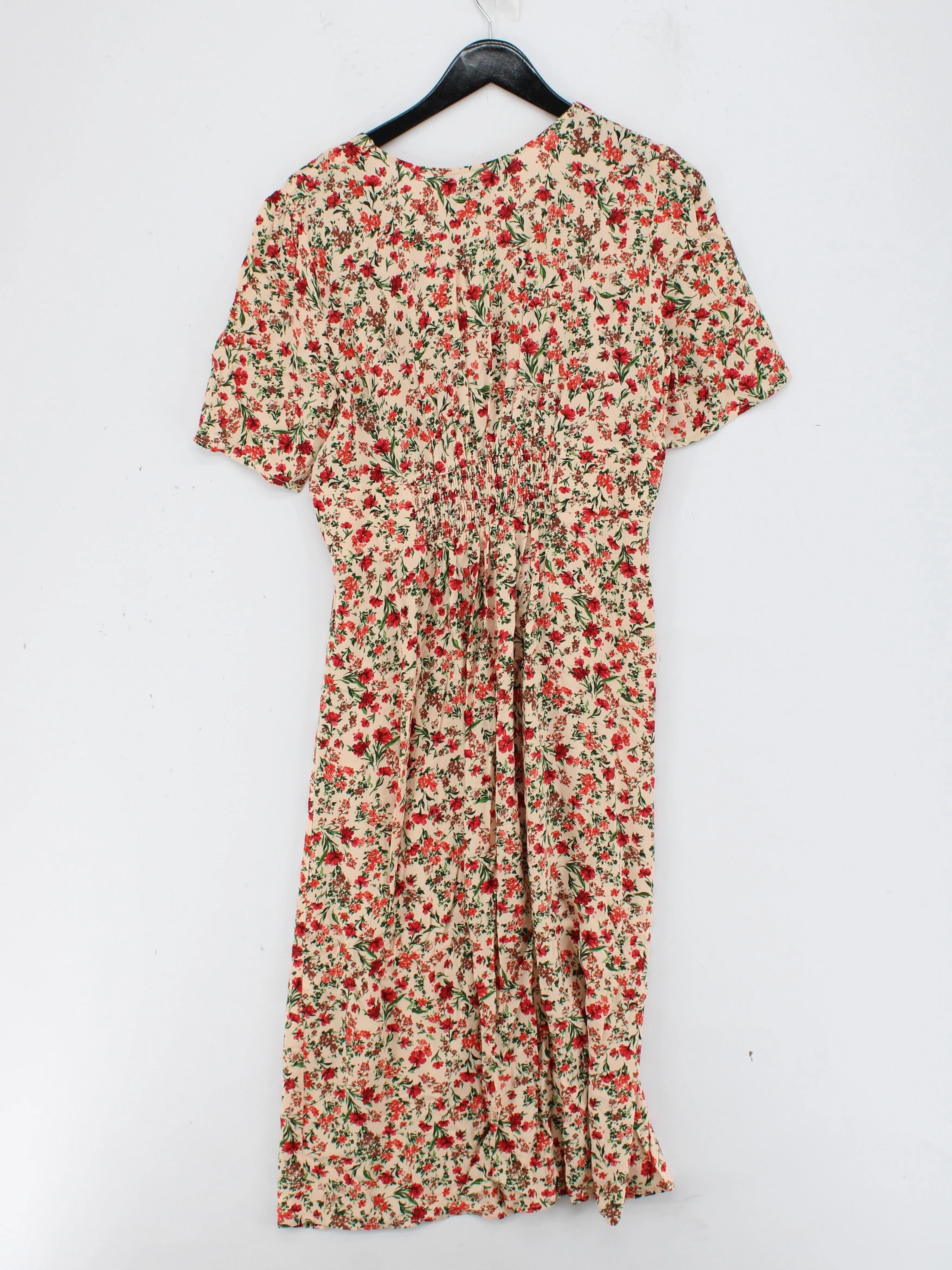 Nobody's Child Shirt Midi Dress UK12 in Cream - Image 2