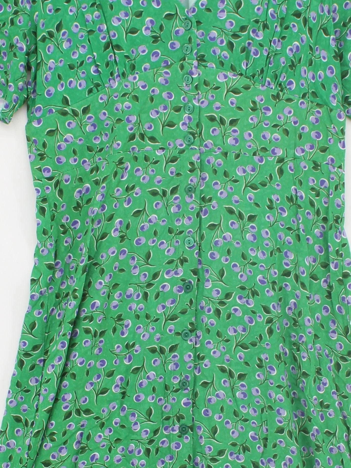 Nobody's Child Shirt Midi Dress UK12 in Green - Image 3