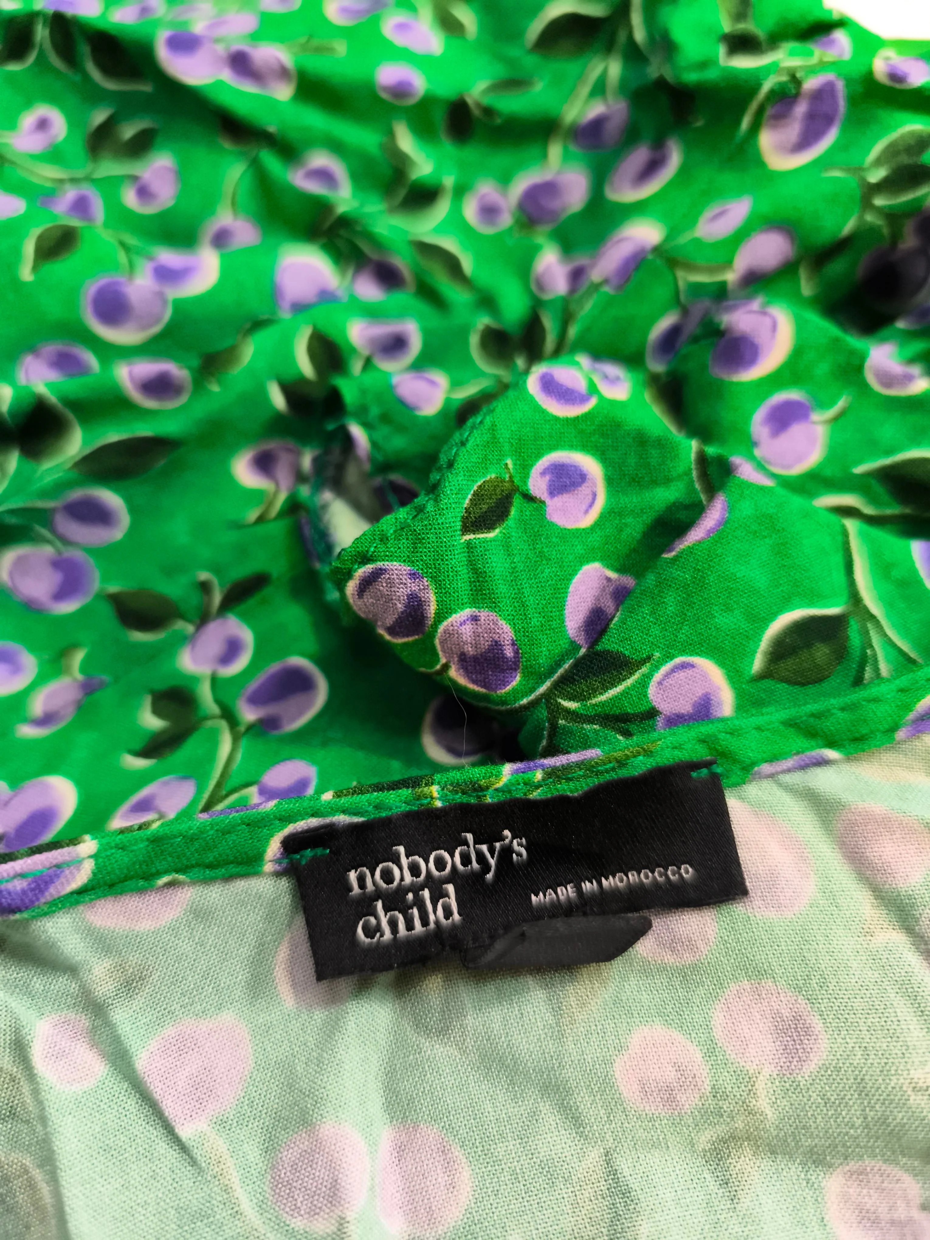 Nobody's Child Shirt Midi Dress UK12 in Green - Image 5